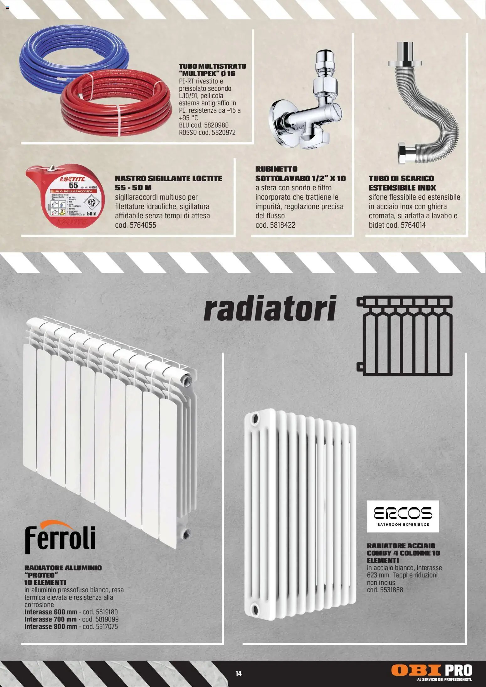 OBI volantino Al Servizio Dei Professionisti