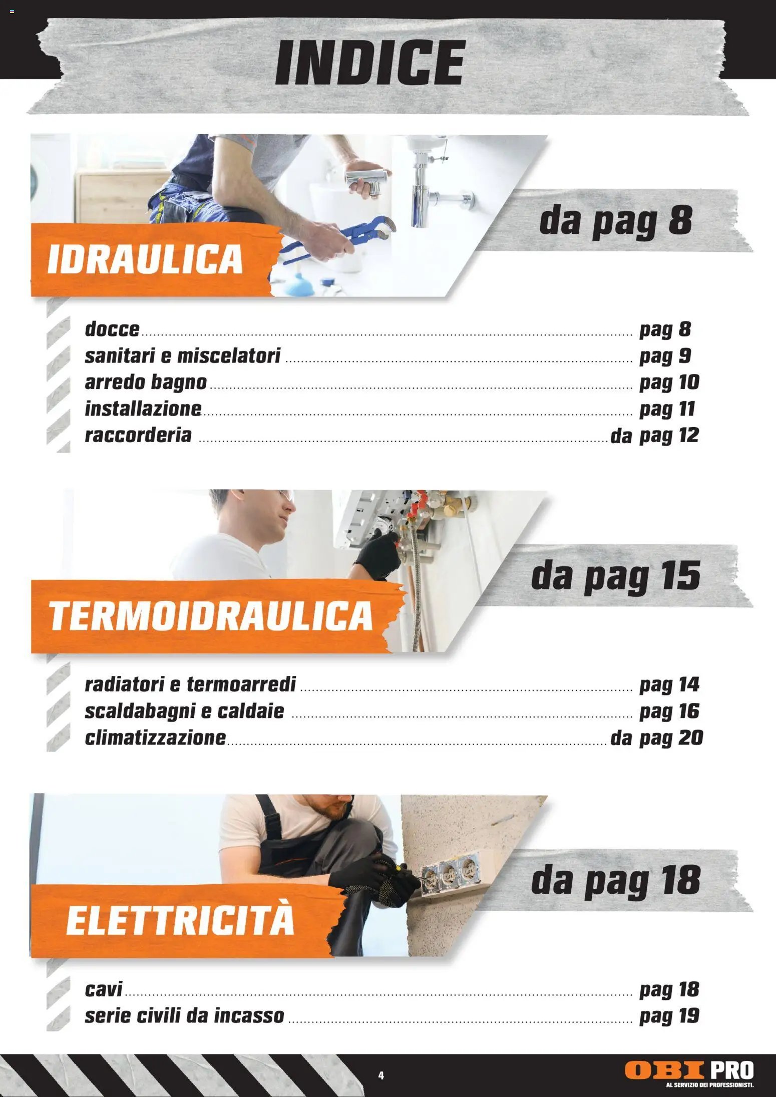OBI volantino Al Servizio Dei Professionisti