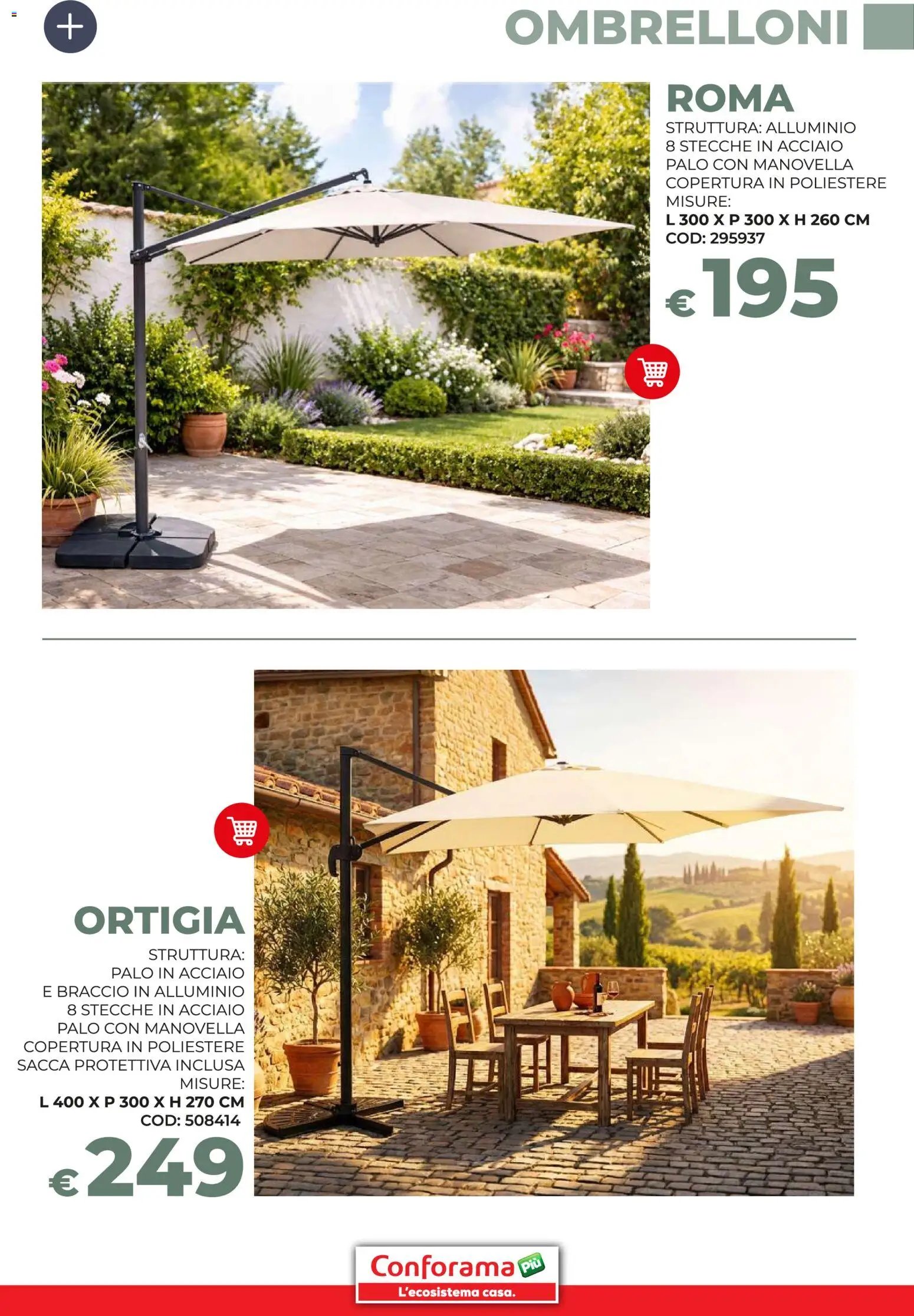 Conforama volantino Giardino (2026-03-19 - 2026-05-31)