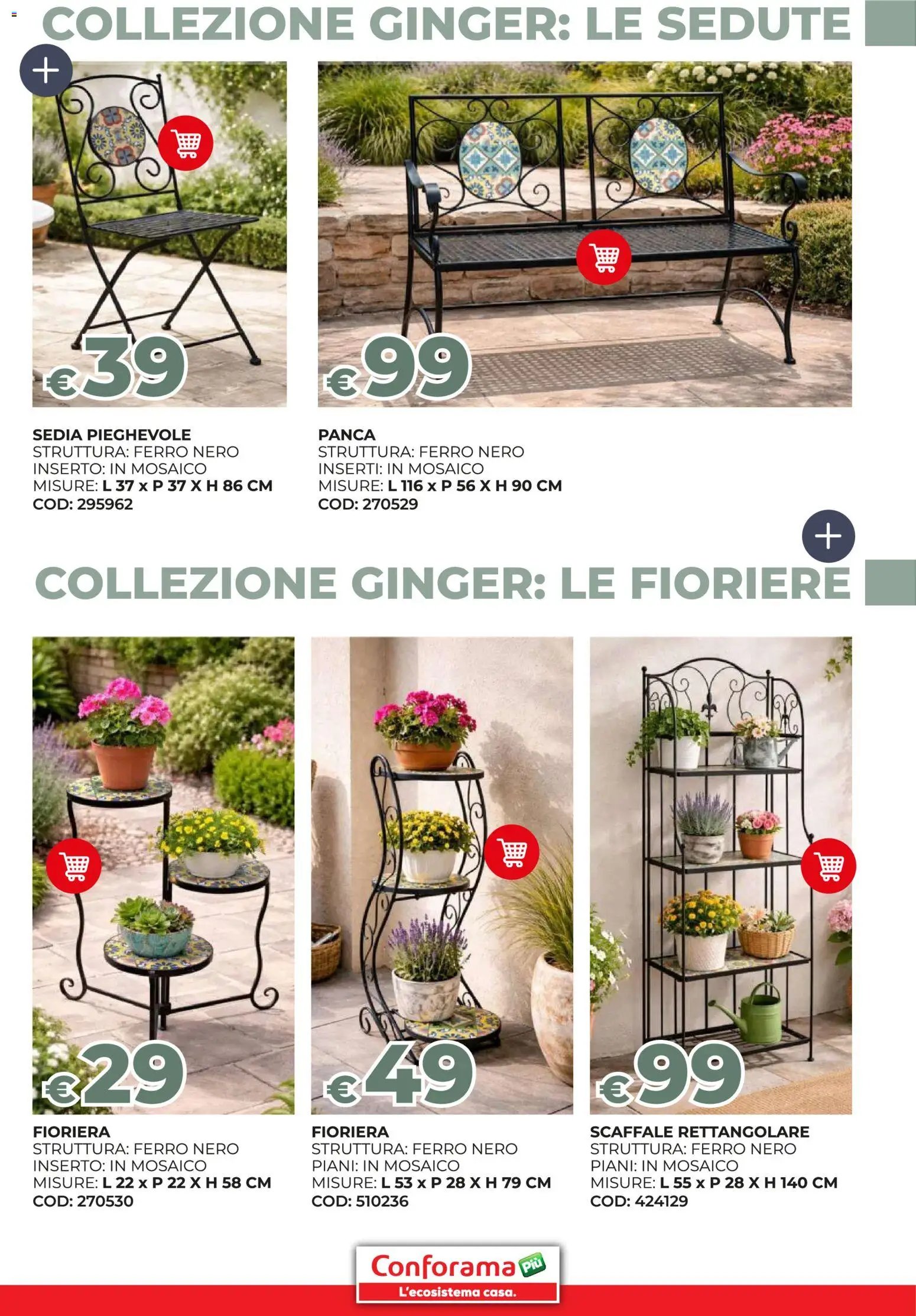 Conforama volantino Giardino (2026-03-19 - 2026-05-31)
