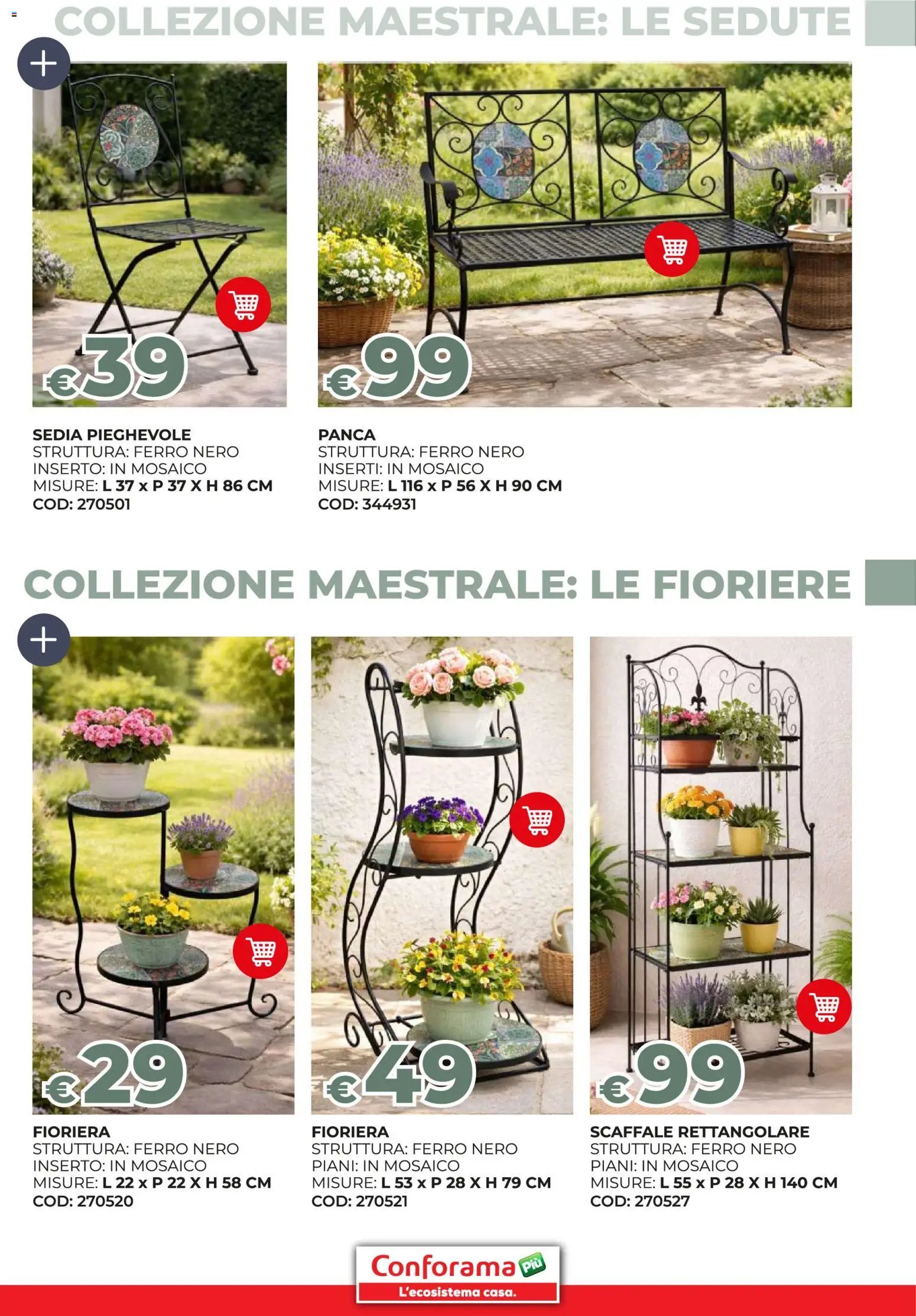 Conforama volantino Giardino (2026-03-19 - 2026-05-31)