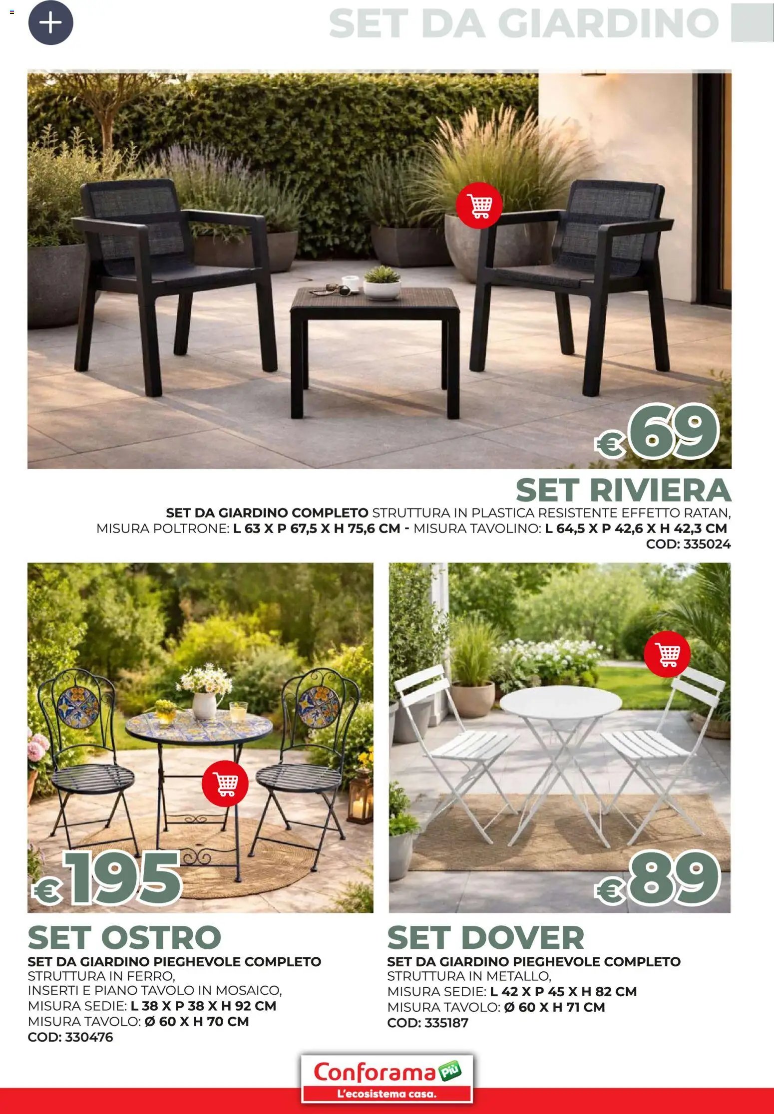 Conforama volantino Giardino (2026-03-19 - 2026-05-31)