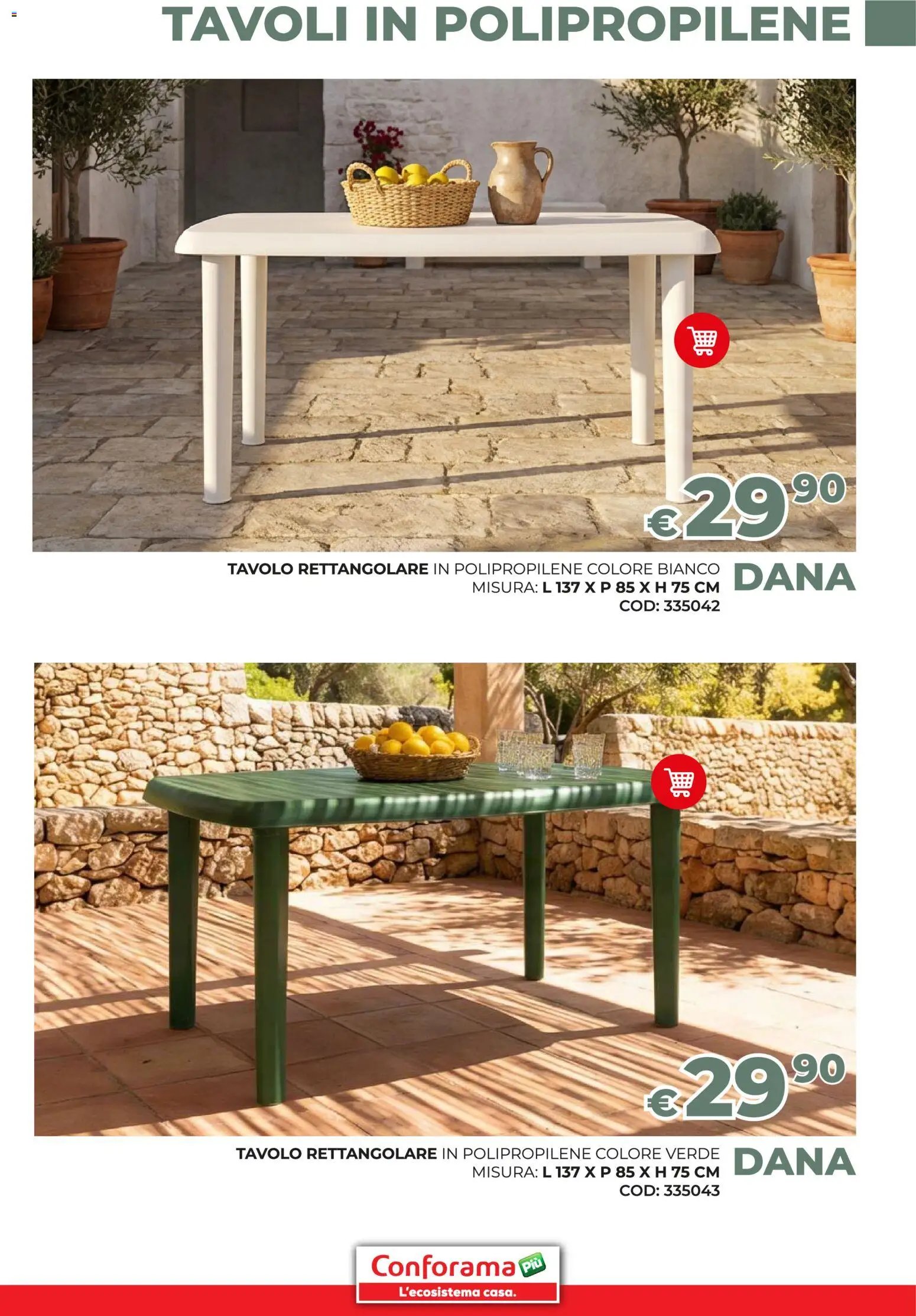 Conforama volantino Giardino (2026-03-19 - 2026-05-31)