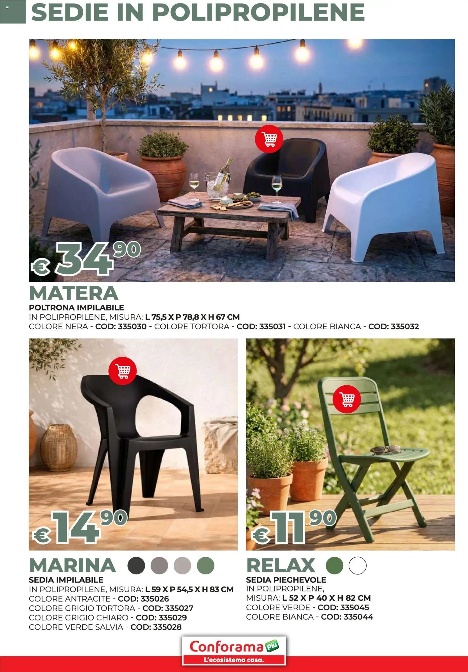 Conforama volantino Giardino (2026-03-19 - 2026-05-31)