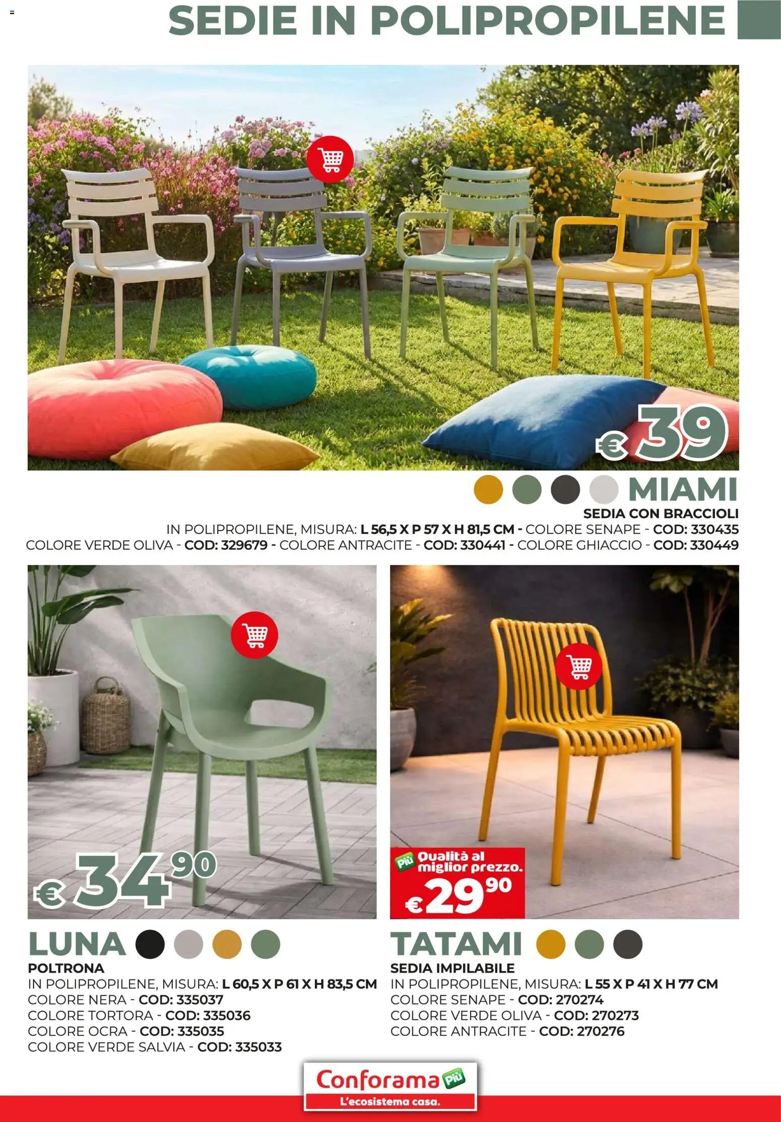 Conforama volantino Giardino (2026-03-19 - 2026-05-31)