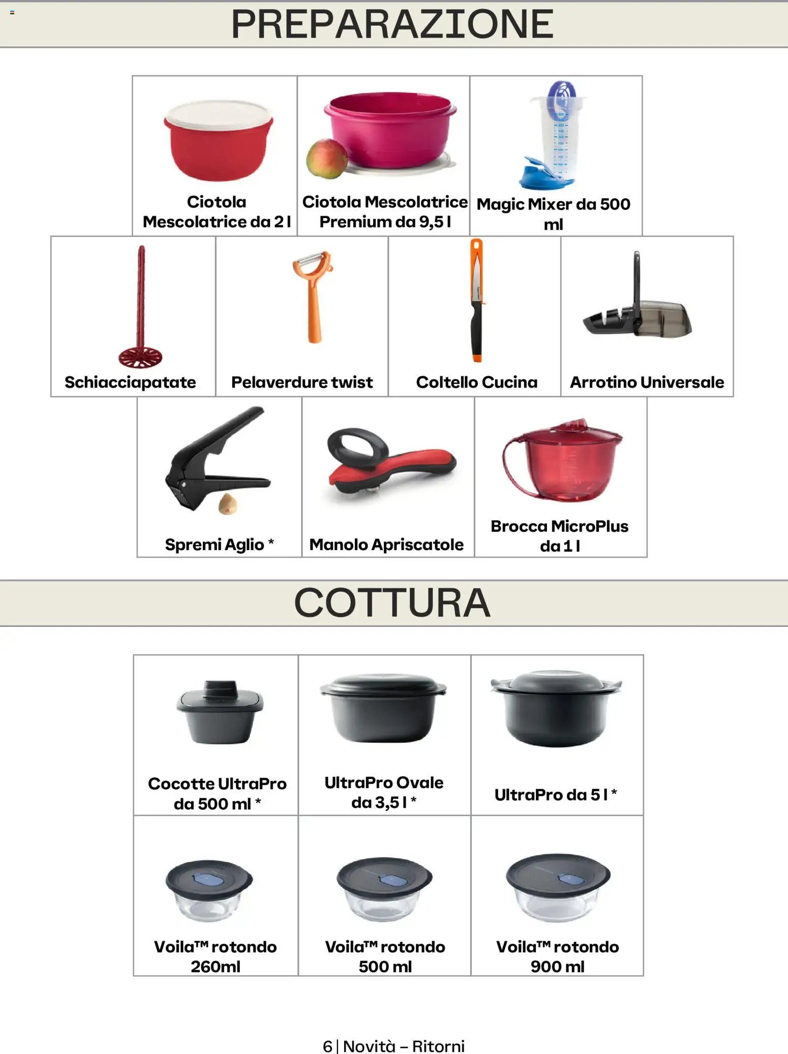 Tupperware volantino