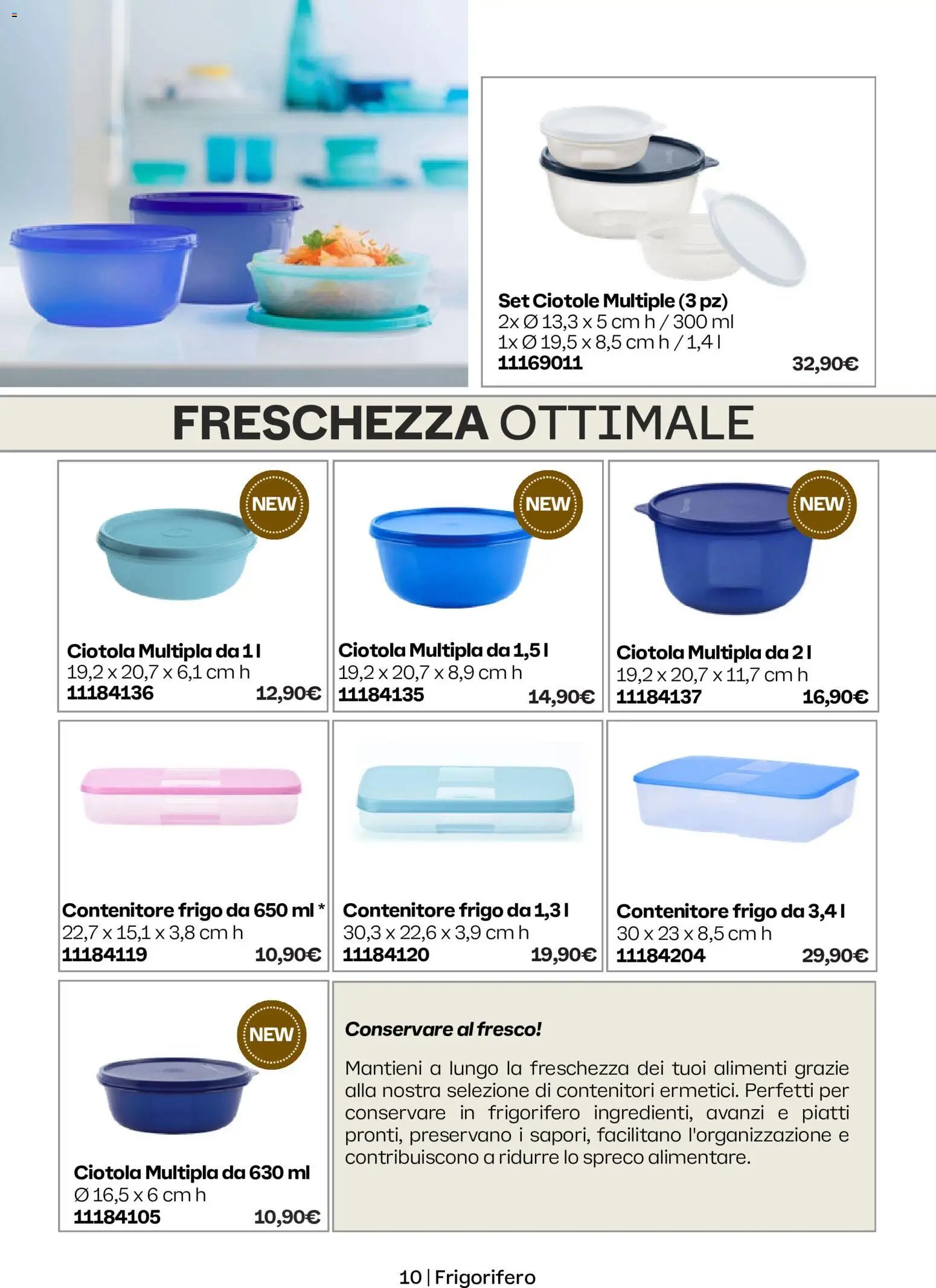 Tupperware volantino