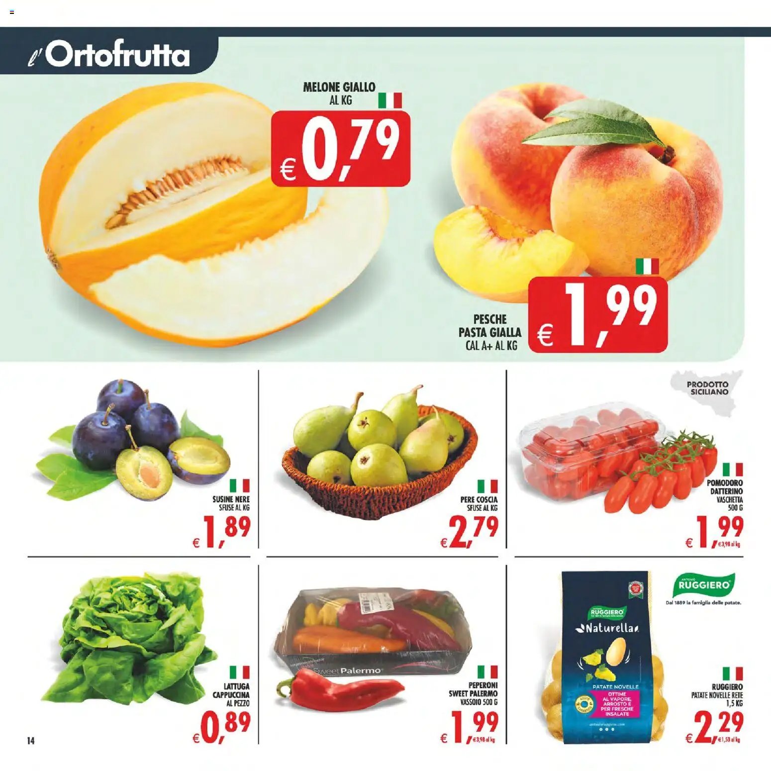 Decò volantino Maxistore, Supermercati Lipari