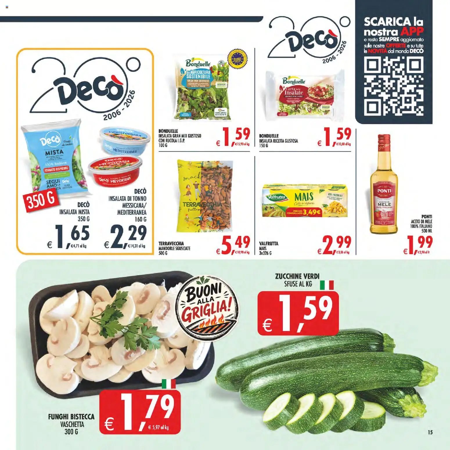 Decò volantino Maxistore, Supermercati Lipari