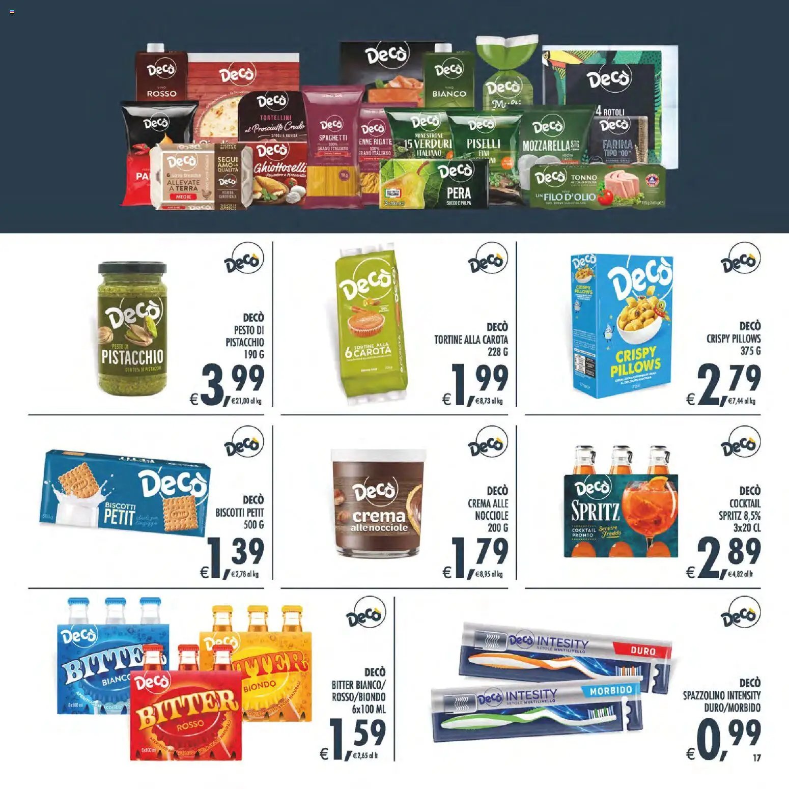 Decò volantino Maxistore, Supermercati Lipari