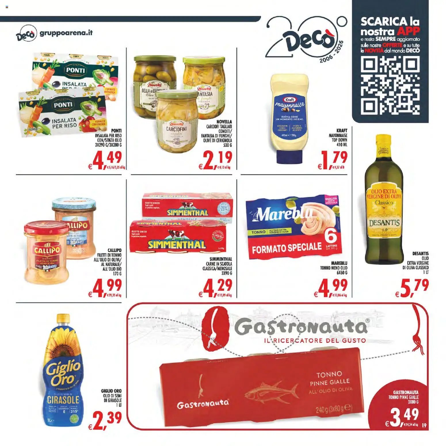 Decò volantino Maxistore, Supermercati Lipari