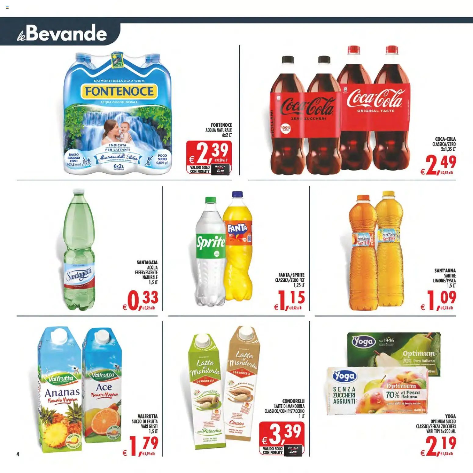 Decò volantino Maxistore, Supermercati Lipari