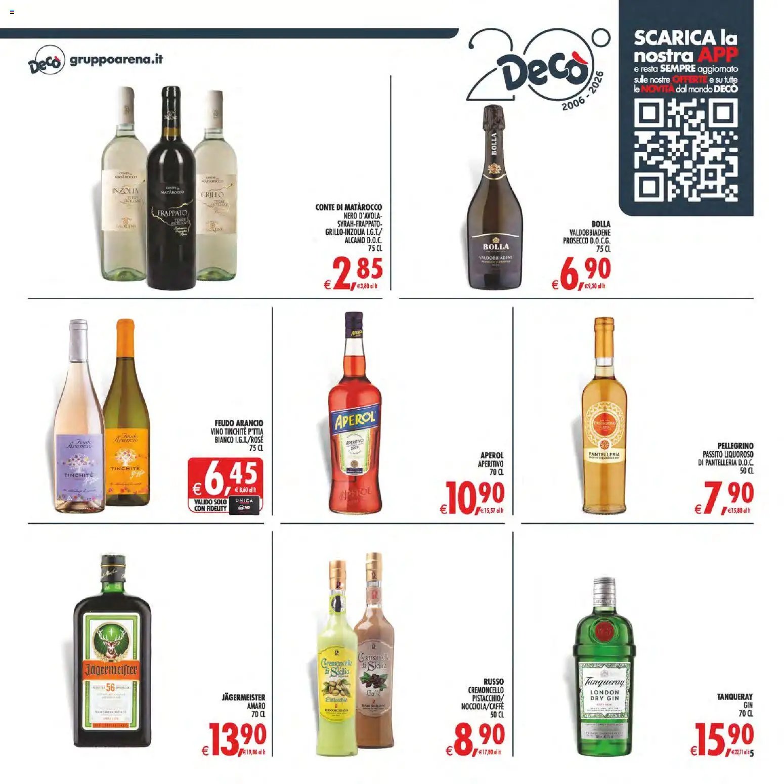 Decò volantino Maxistore, Supermercati Lipari