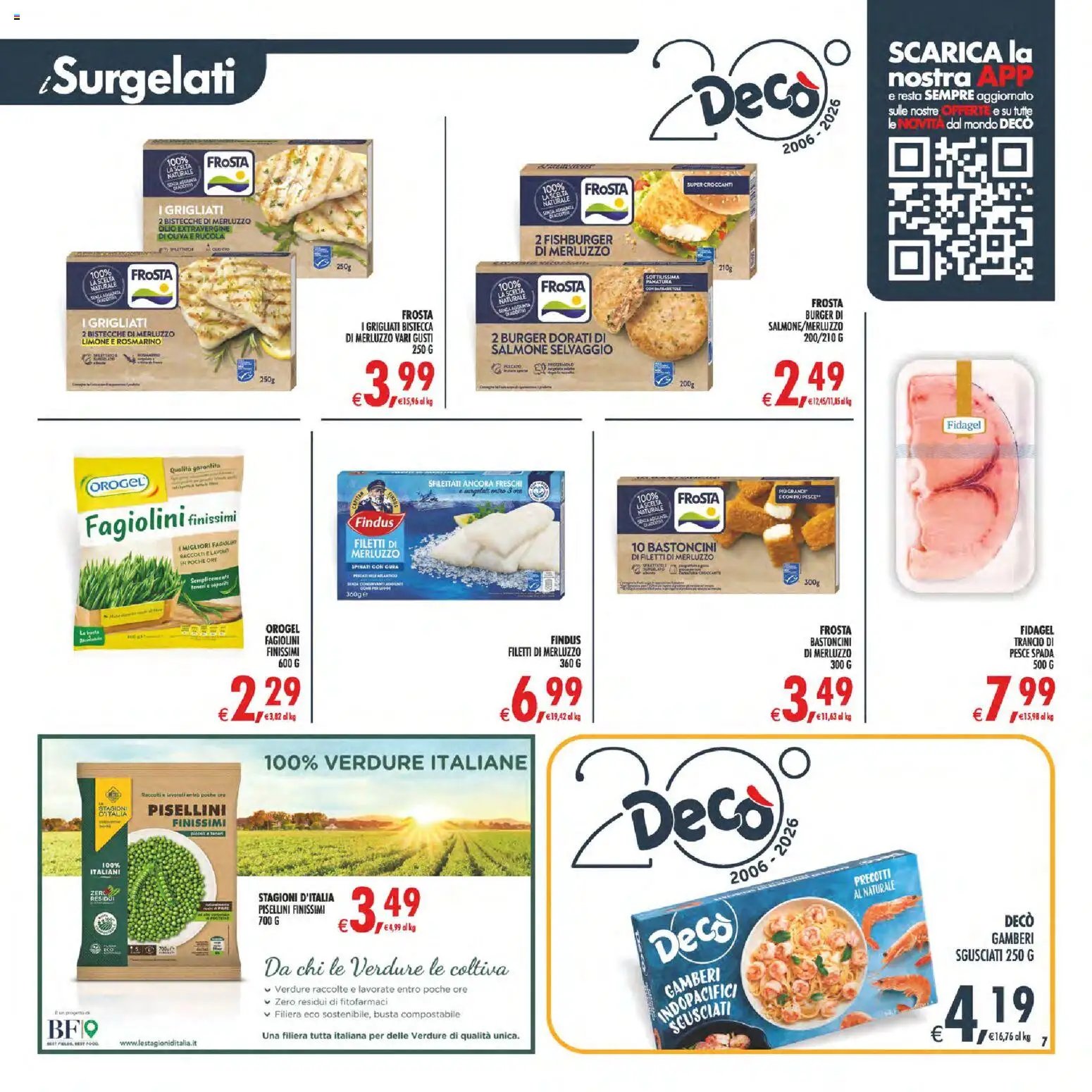 Decò volantino Maxistore, Supermercati Lipari