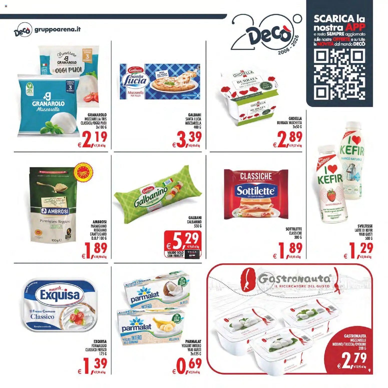 Decò volantino Maxistore, Supermercati Lipari