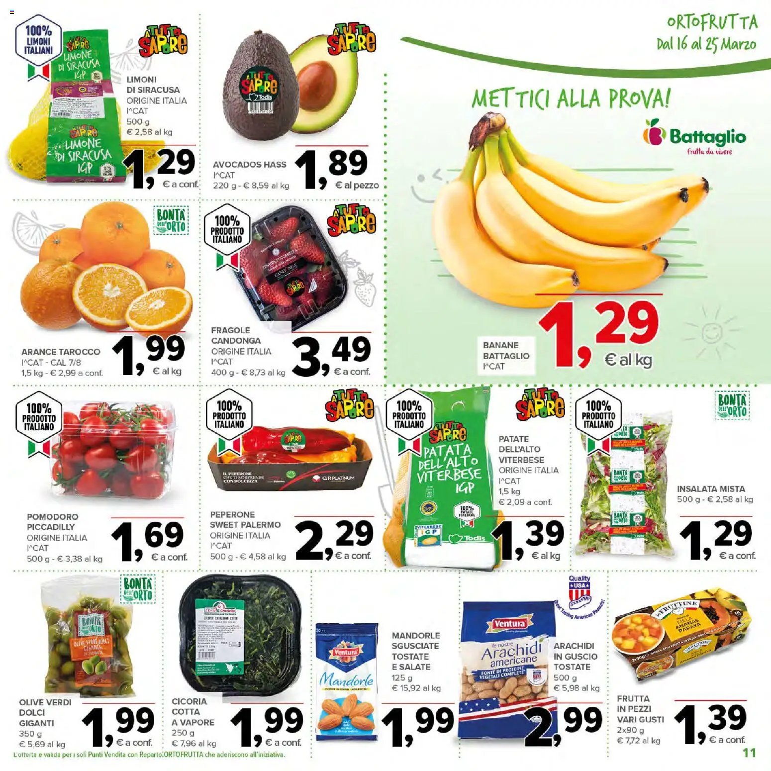 Todis volantino Pescheria, Macelleria (2026-03-16 - 2026-03-25)