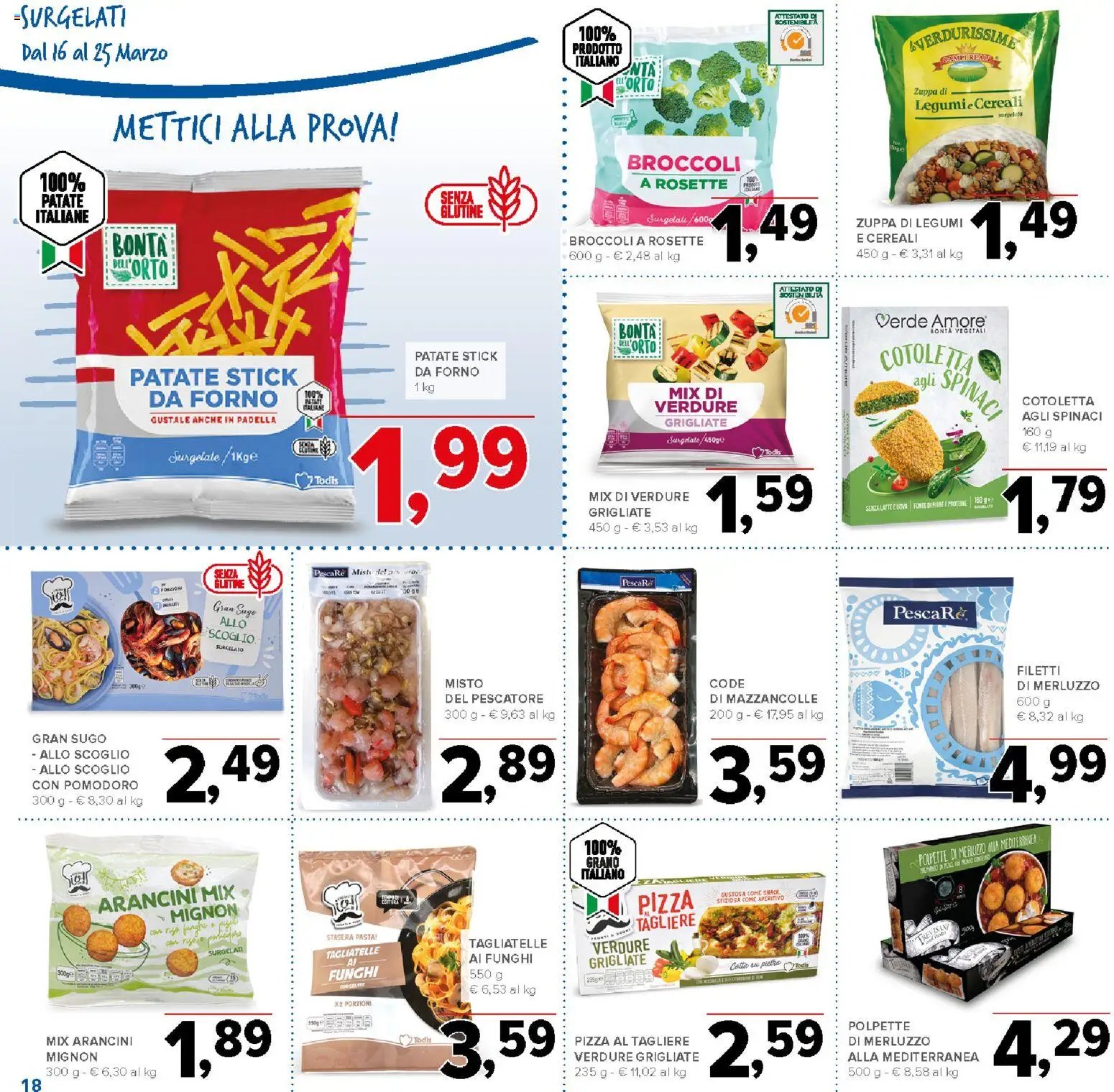 Todis volantino Pescheria, Macelleria (2026-03-16 - 2026-03-25)