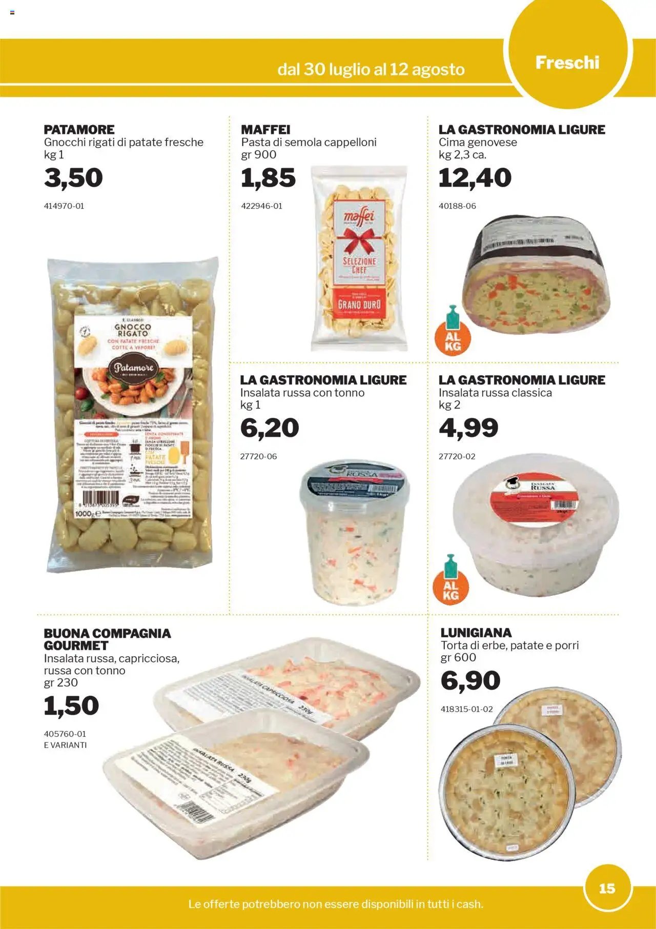 Volantino Sogegross (2025-07-30 - 2025-08-12)