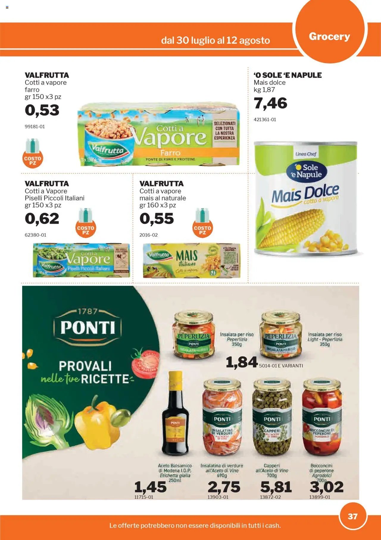 Volantino Sogegross (2025-07-30 - 2025-08-12)