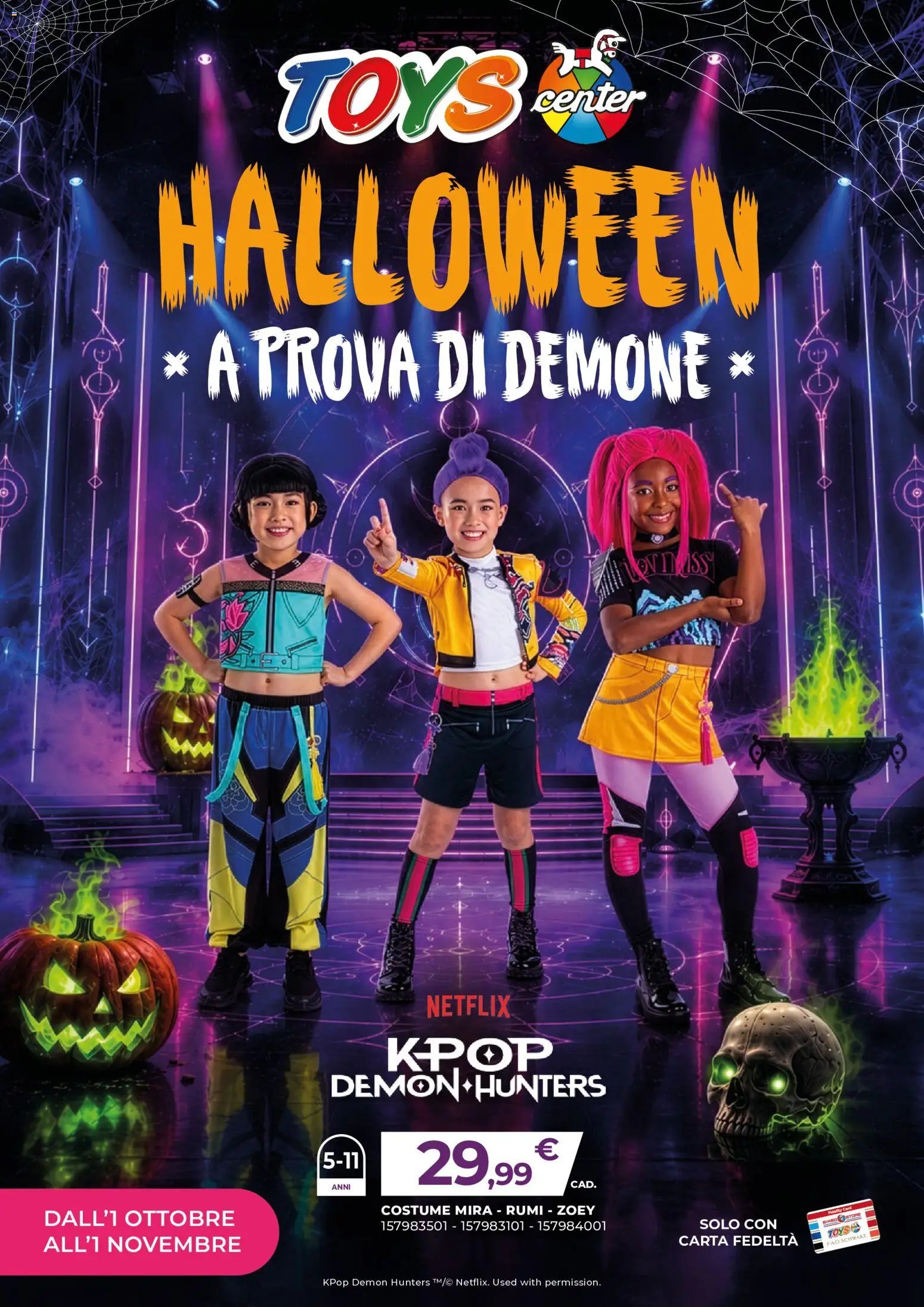 Toys Center volantino Halloween