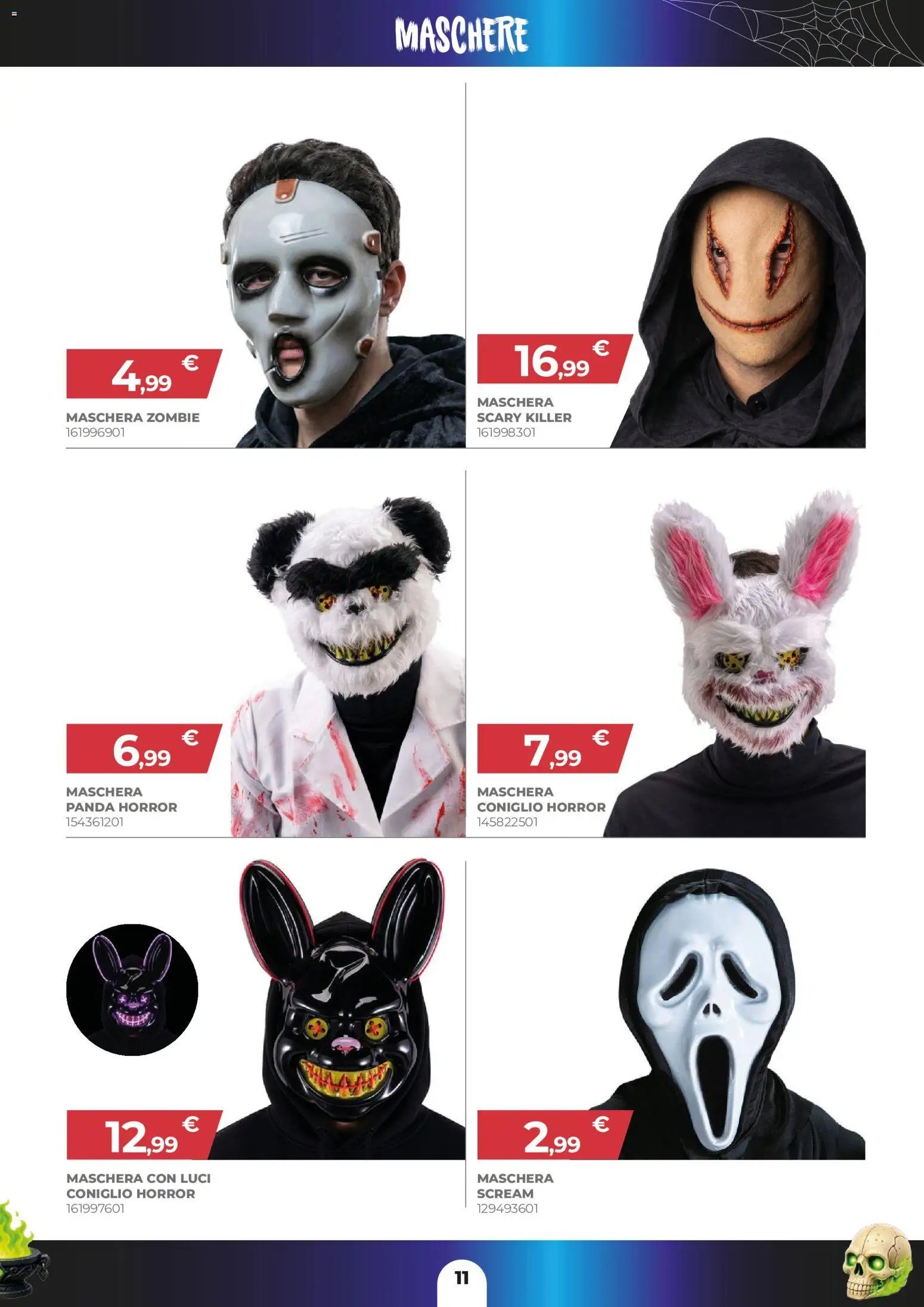Toys Center volantino Halloween