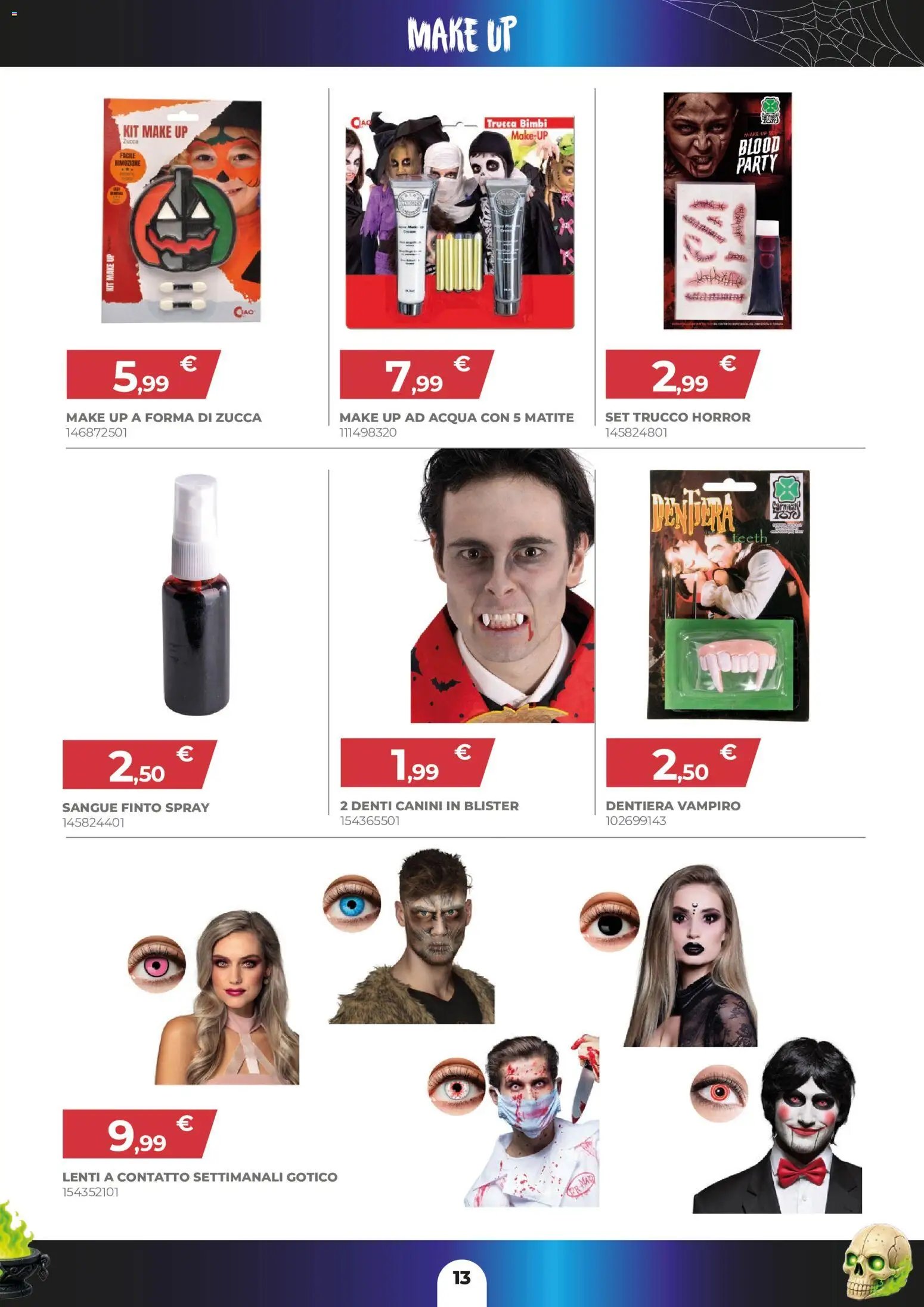 Toys Center volantino Halloween