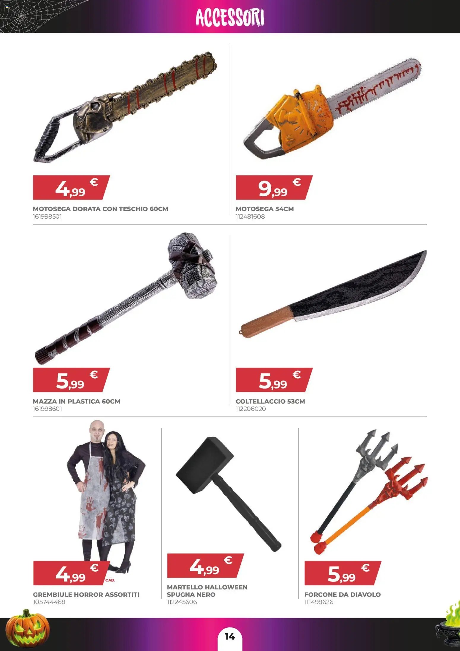 Toys Center volantino Halloween