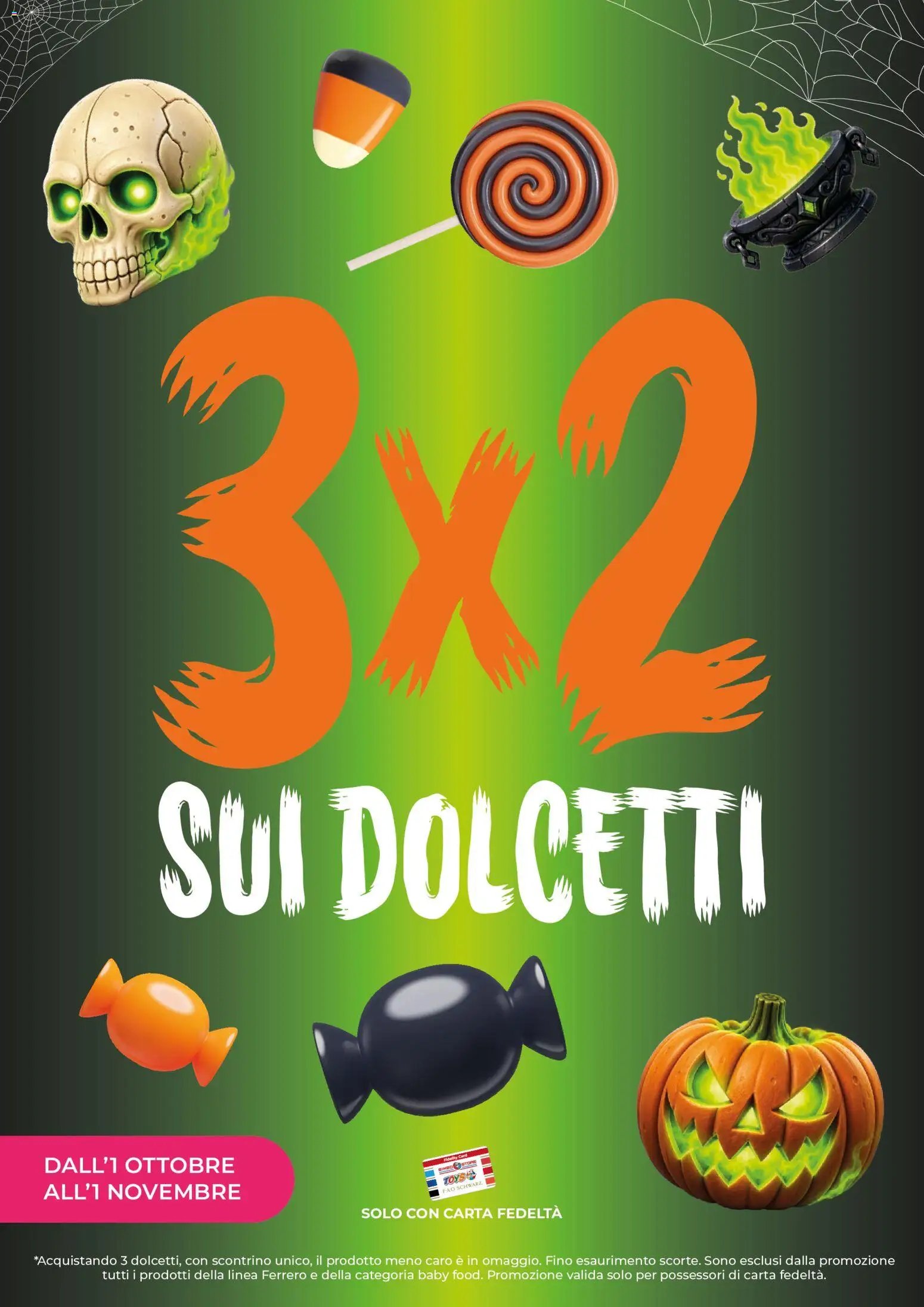 Toys Center volantino Halloween