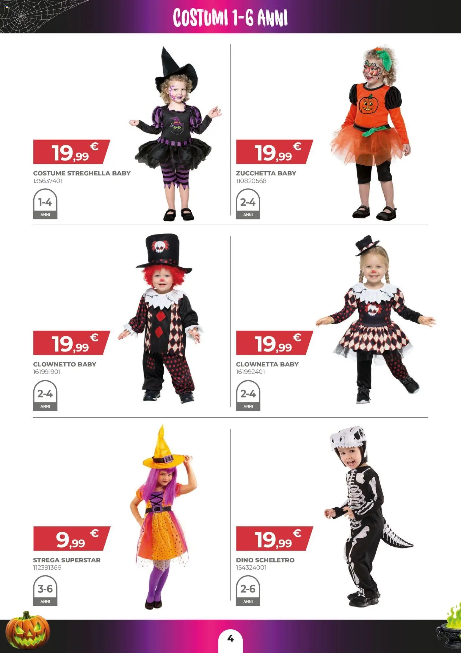Toys Center volantino Halloween