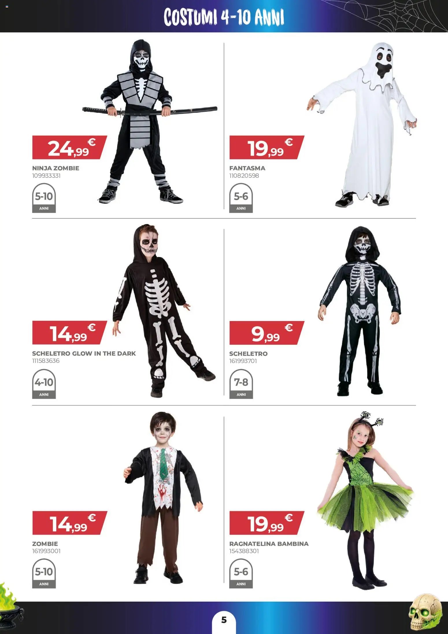 Toys Center volantino Halloween