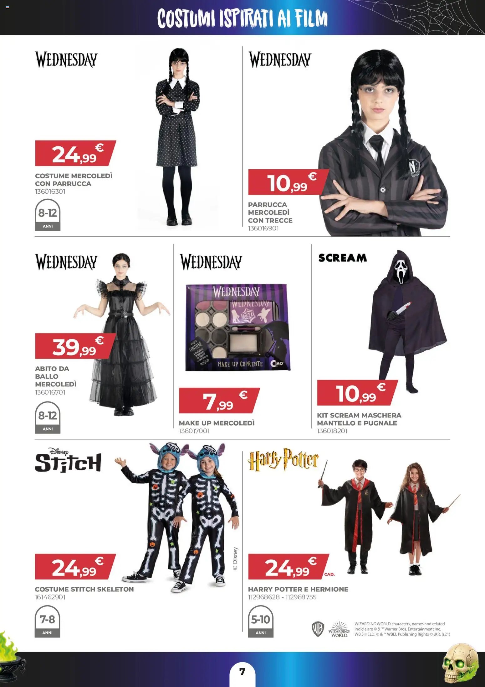 Toys Center volantino Halloween