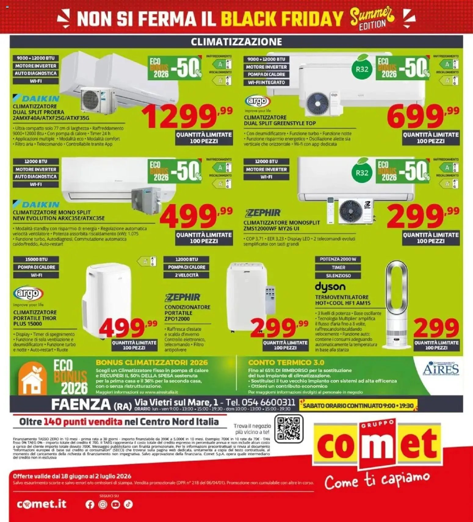 Comet - Summer Black Friday