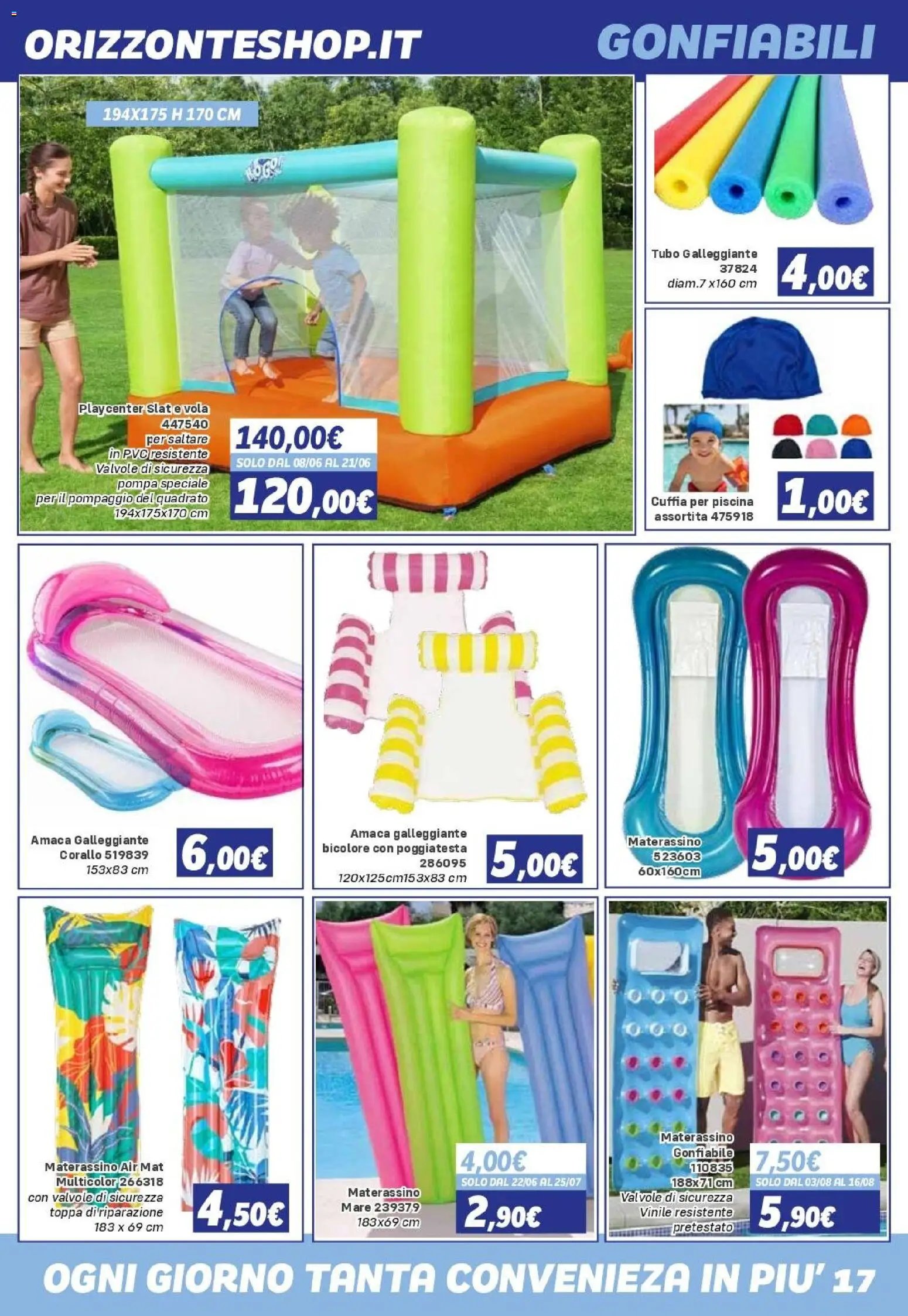 Orizzonte volantino Sport e Mare (2026-05-08 - 2026-09-27)