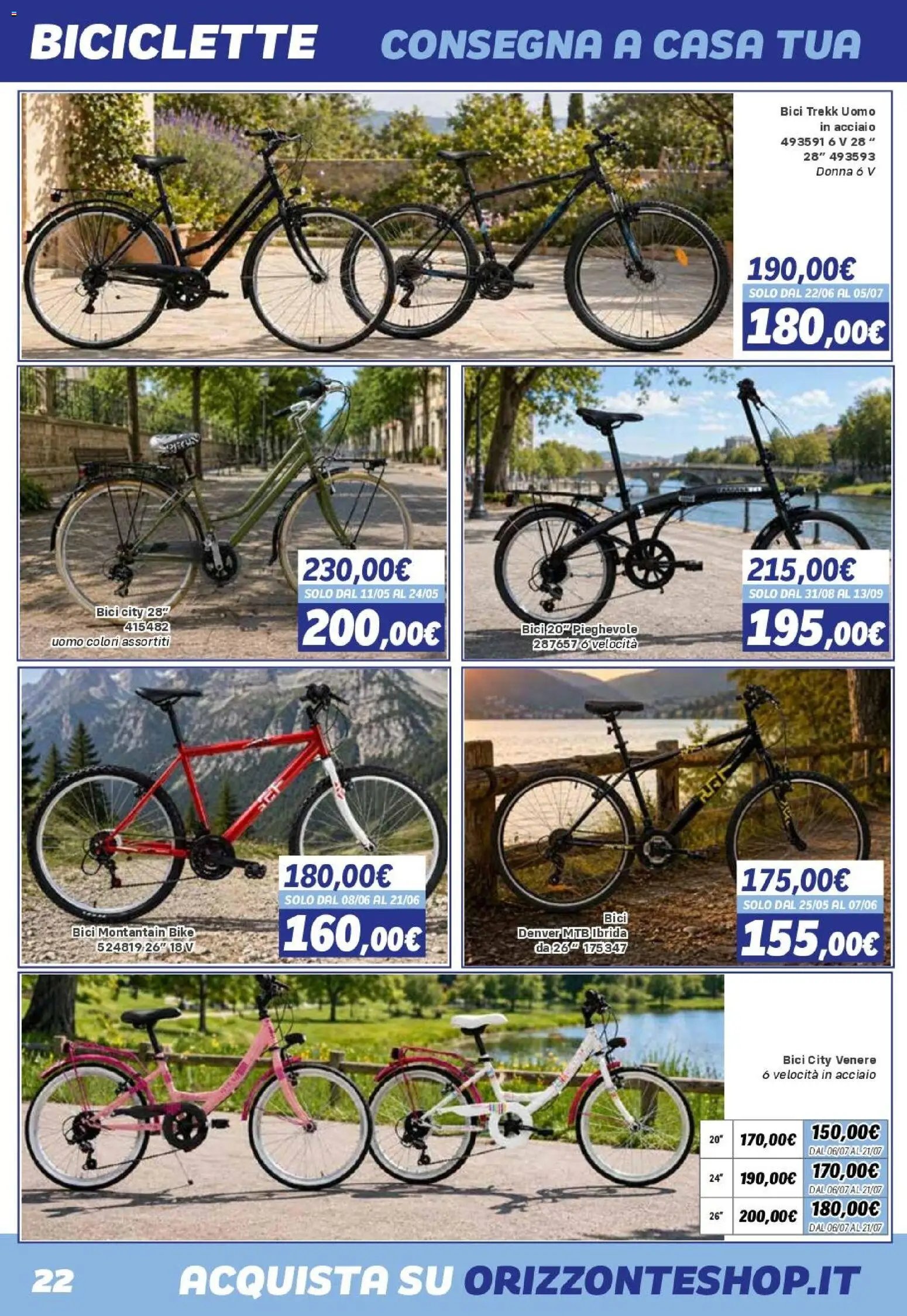 Orizzonte volantino Sport e Mare (2026-05-08 - 2026-09-27)