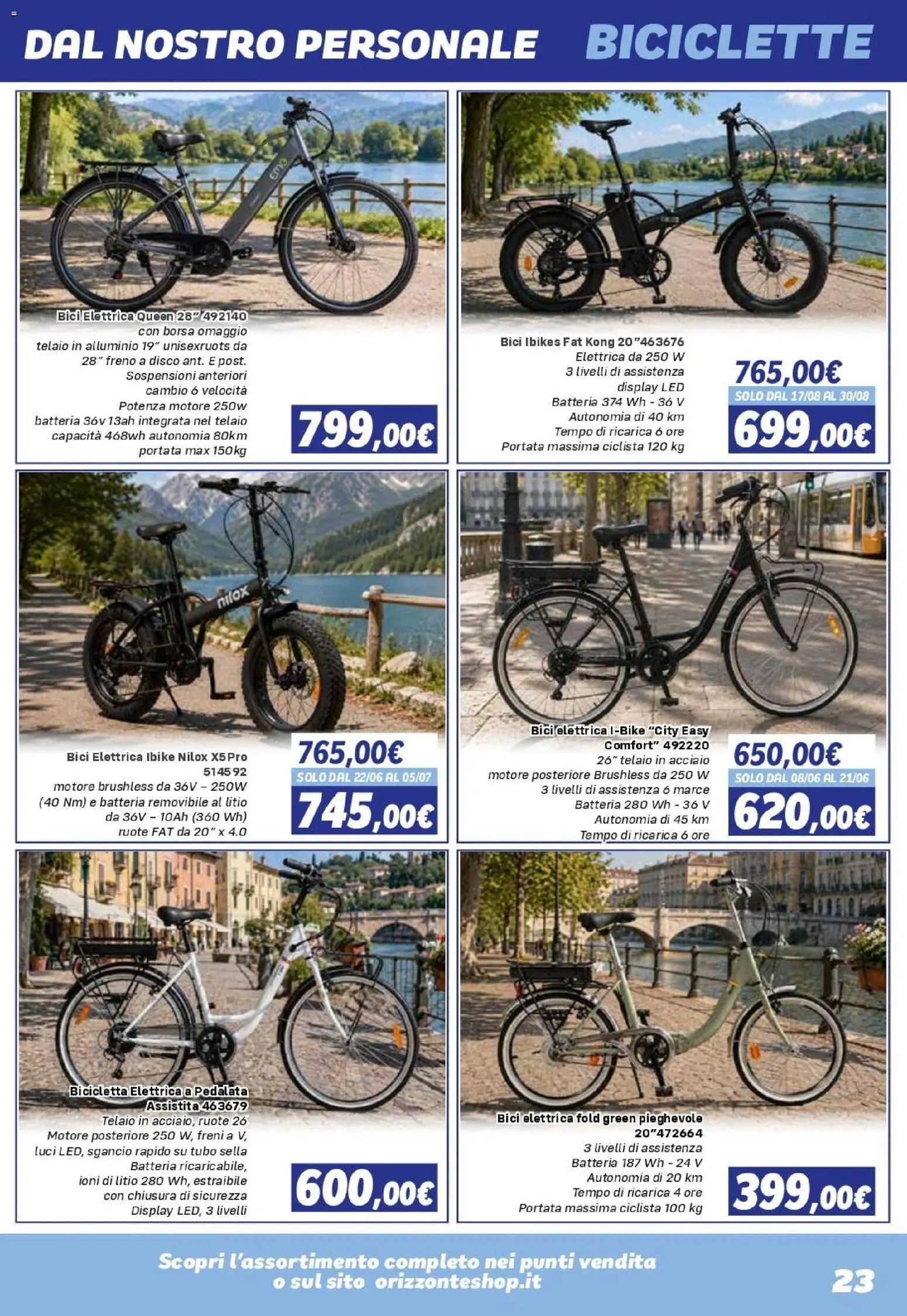 Orizzonte volantino Sport e Mare (2026-05-08 - 2026-09-27)