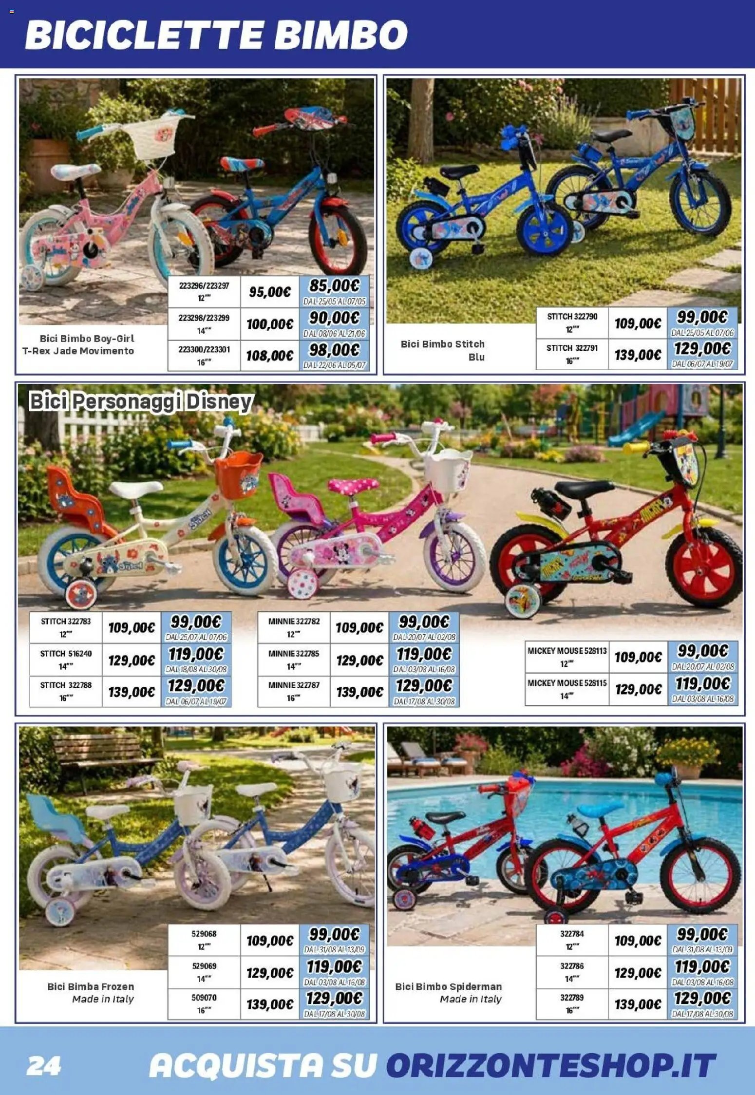 Orizzonte volantino Sport e Mare (2026-05-08 - 2026-09-27)