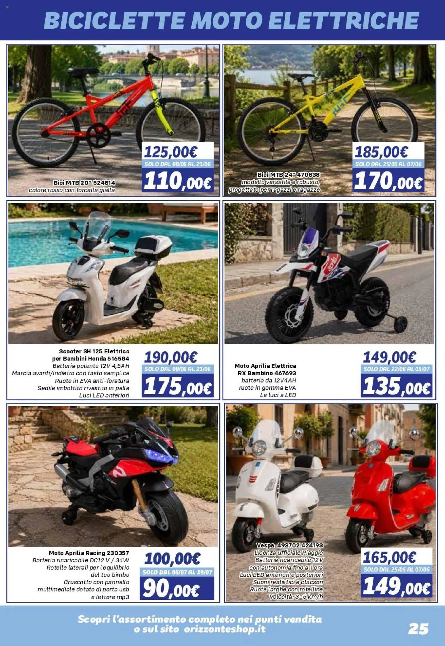 Orizzonte volantino Sport e Mare (2026-05-08 - 2026-09-27)