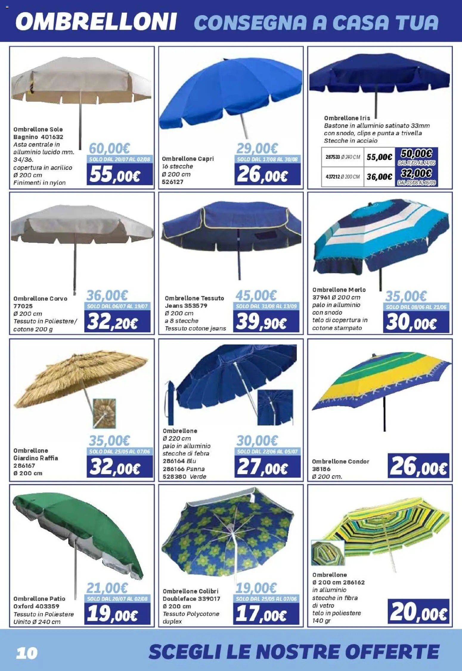 Orizzonte volantino Sport e Mare (2026-05-08 - 2026-09-27)