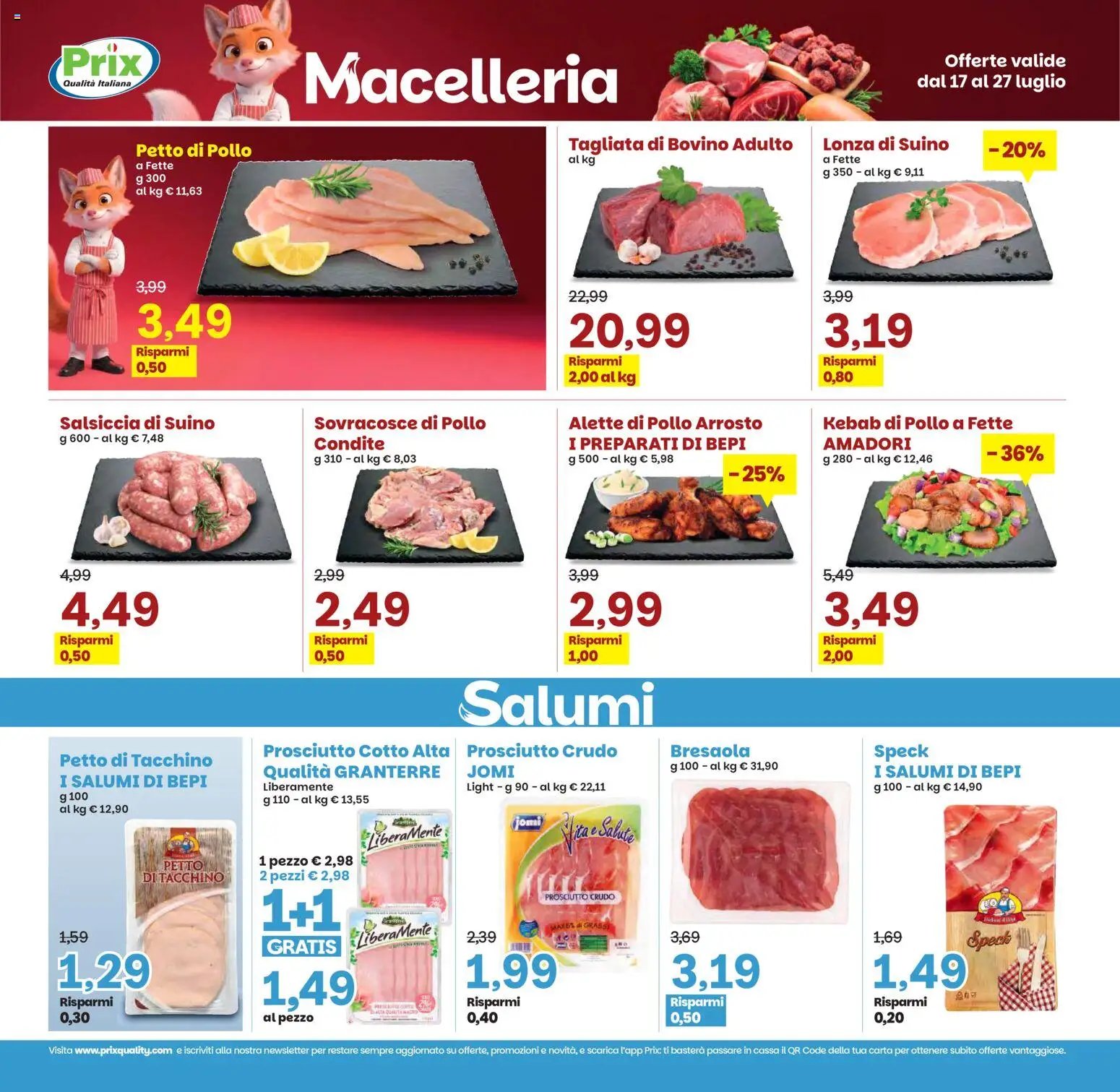Prix volantino Vicenza