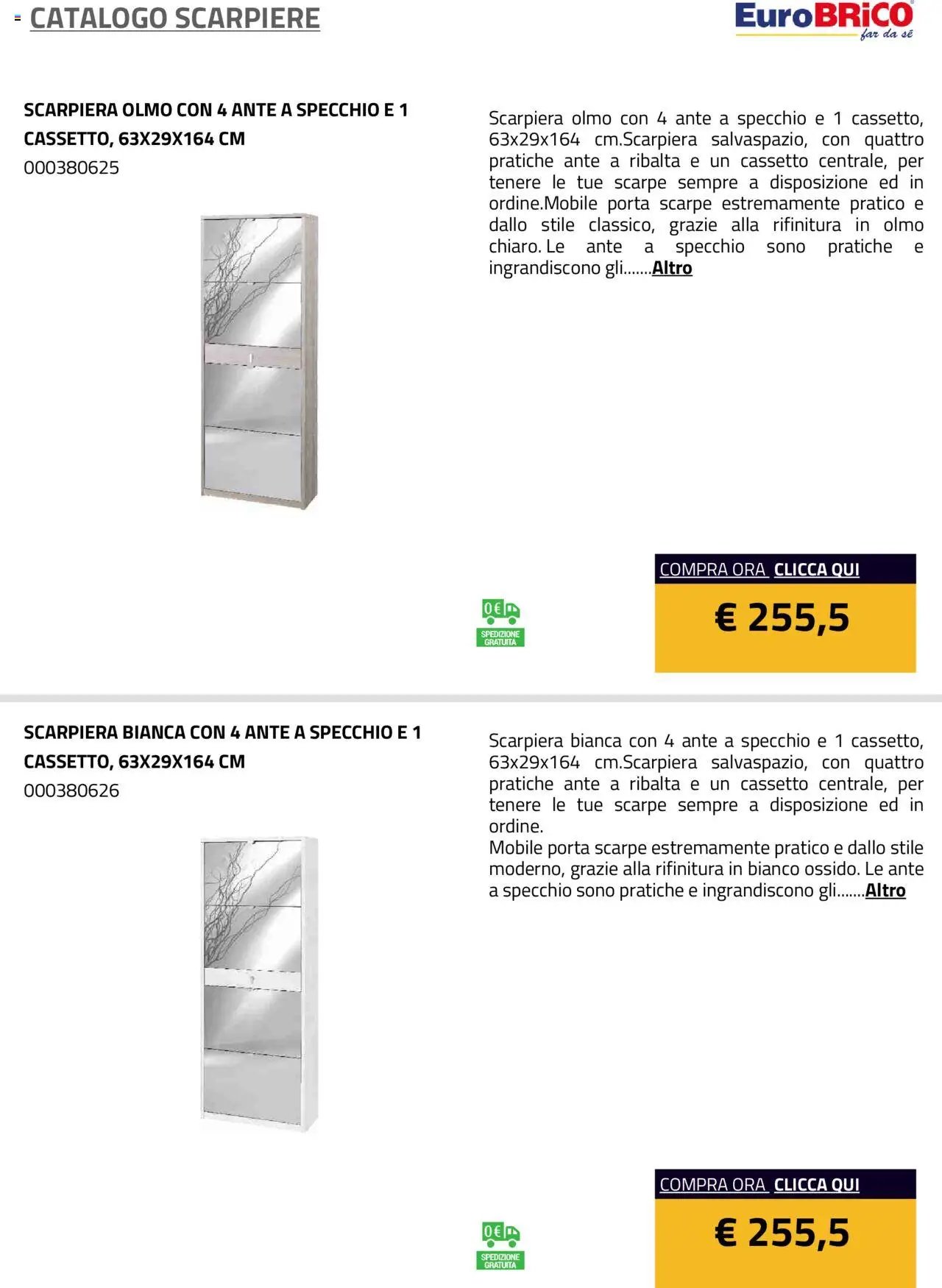 Eurobrico Scarpiere catalogo