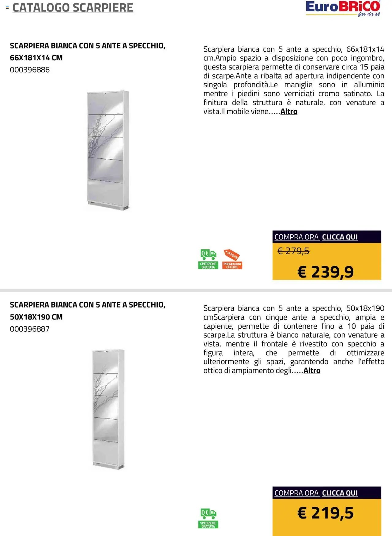 Eurobrico Scarpiere catalogo