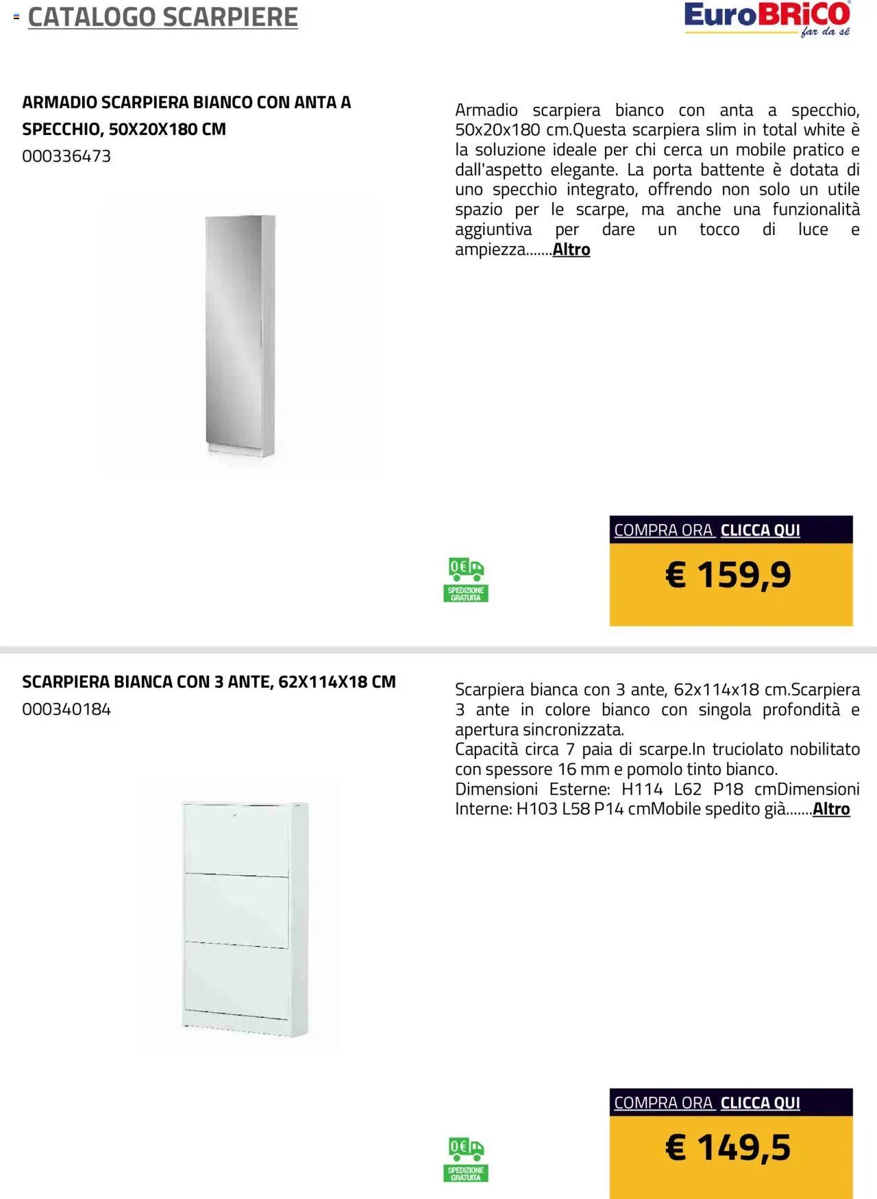 Eurobrico Scarpiere catalogo