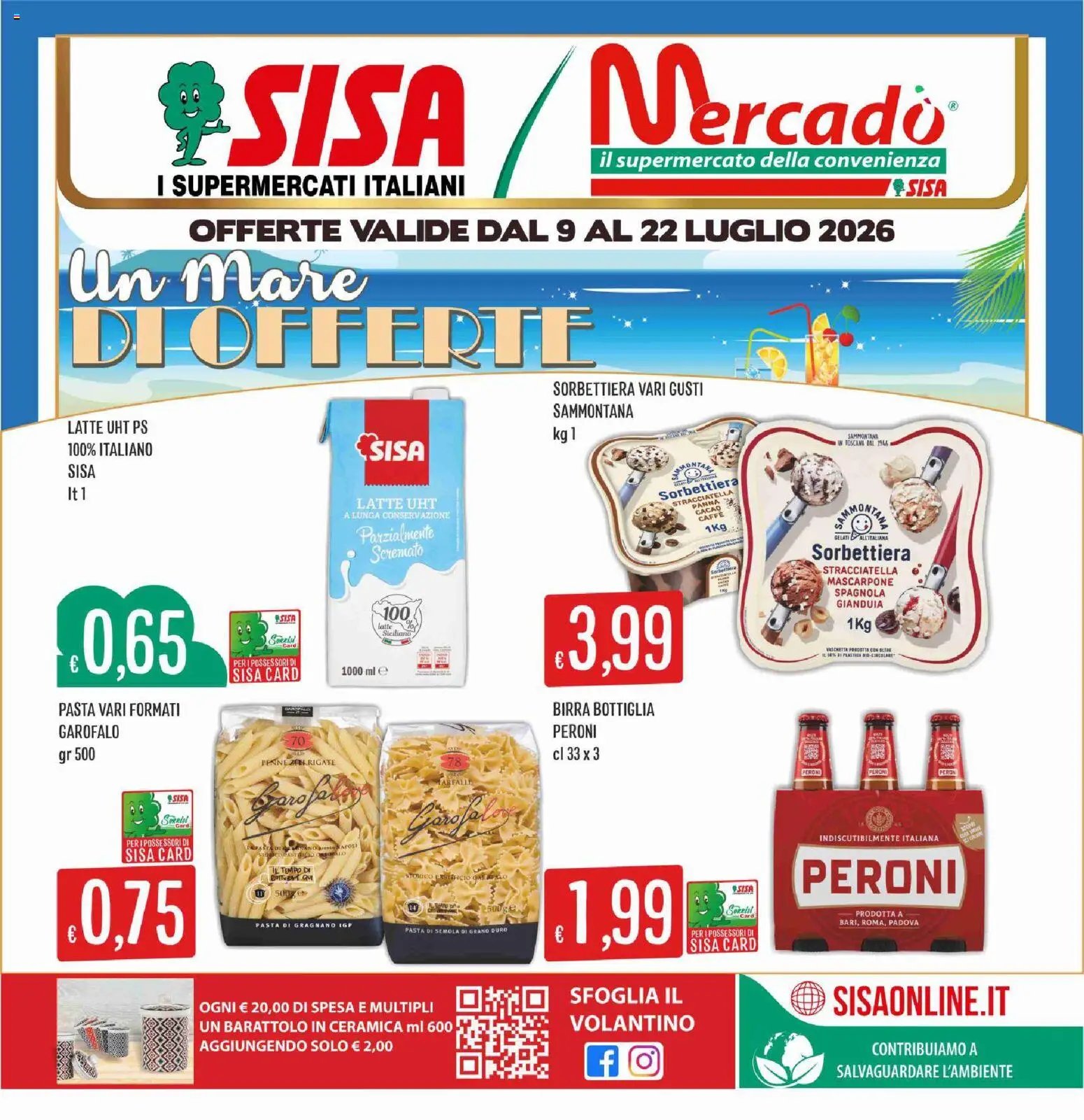 SISA volantino Mercadò