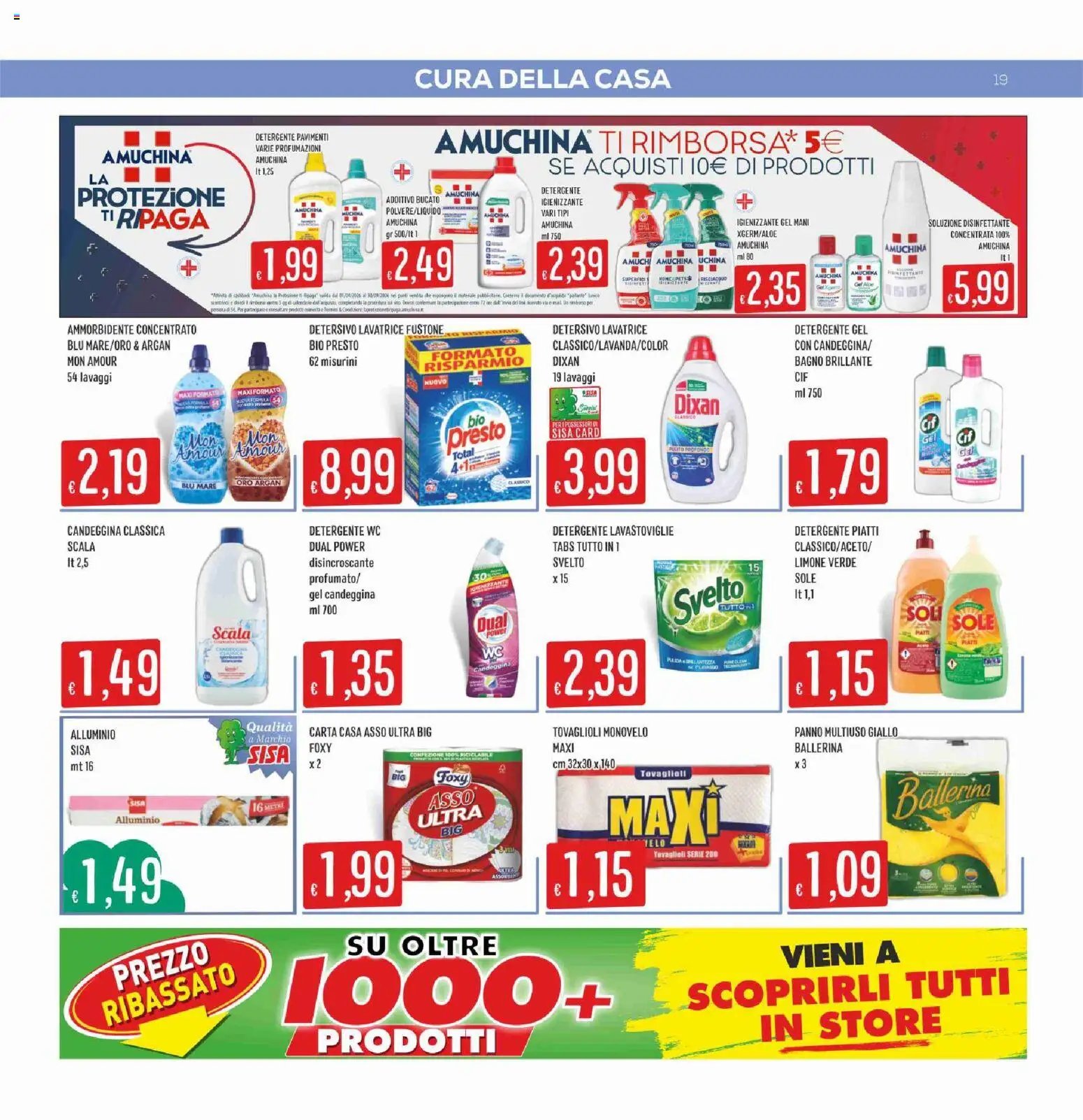 SISA volantino Mercadò