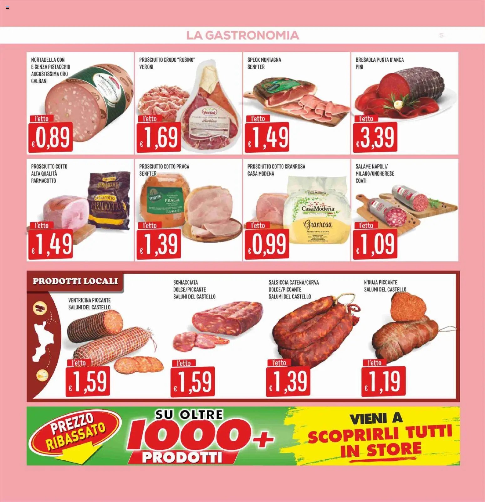 SISA volantino Mercadò