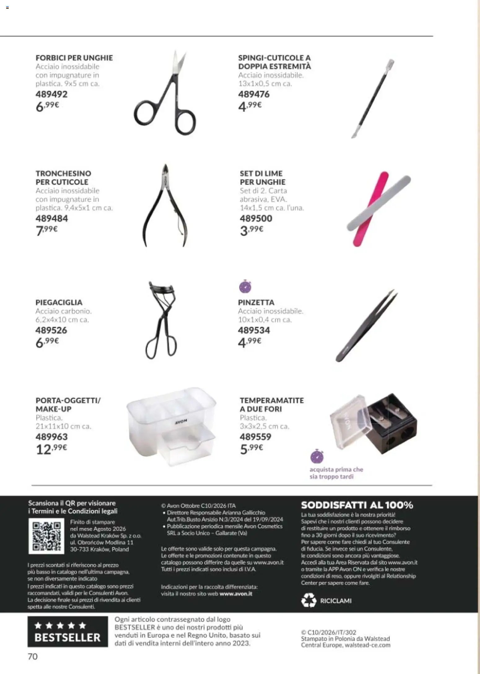 Avon catalogo - campagna 10/2026