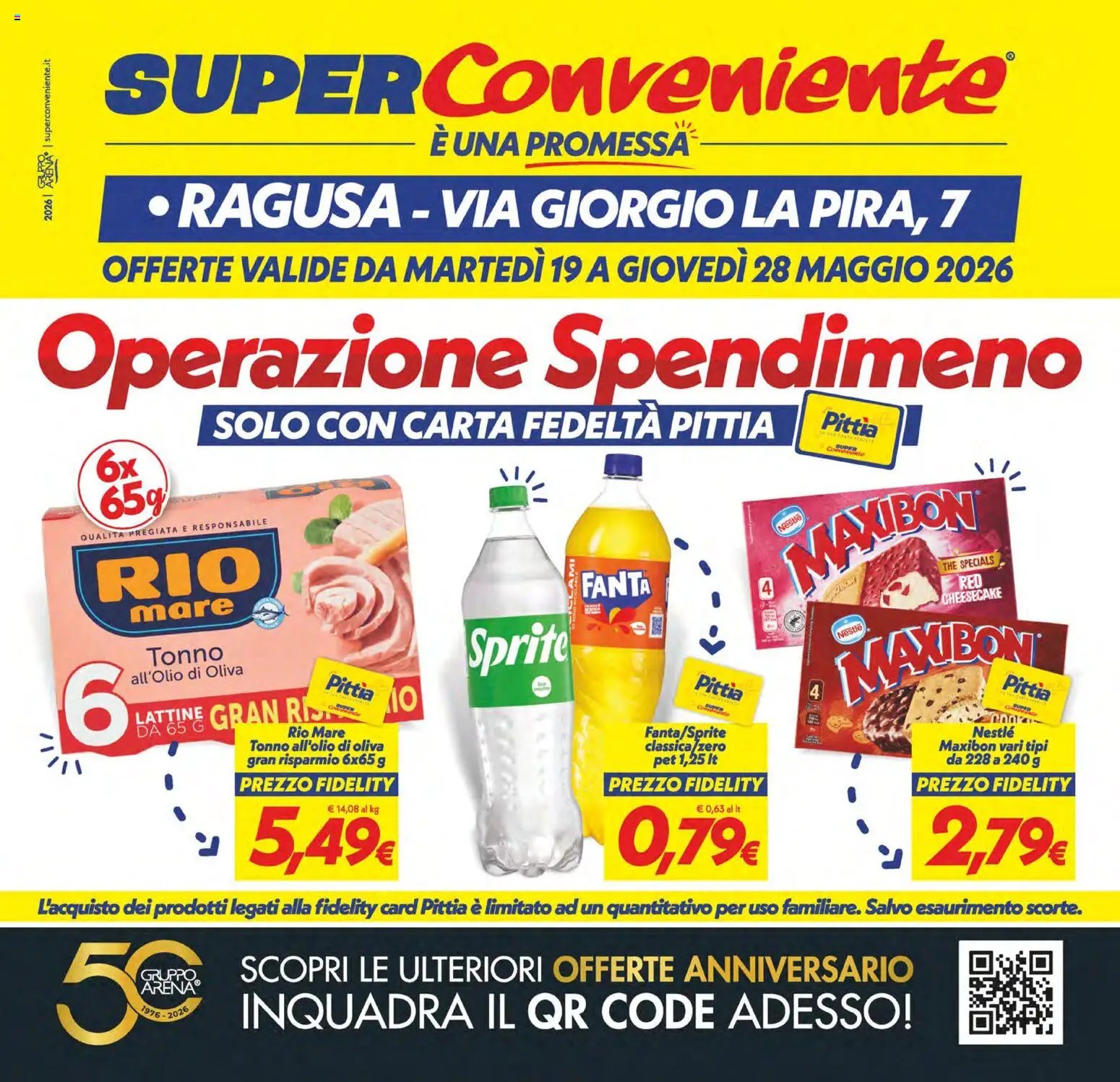 SuperConveniente volantino Ragusa