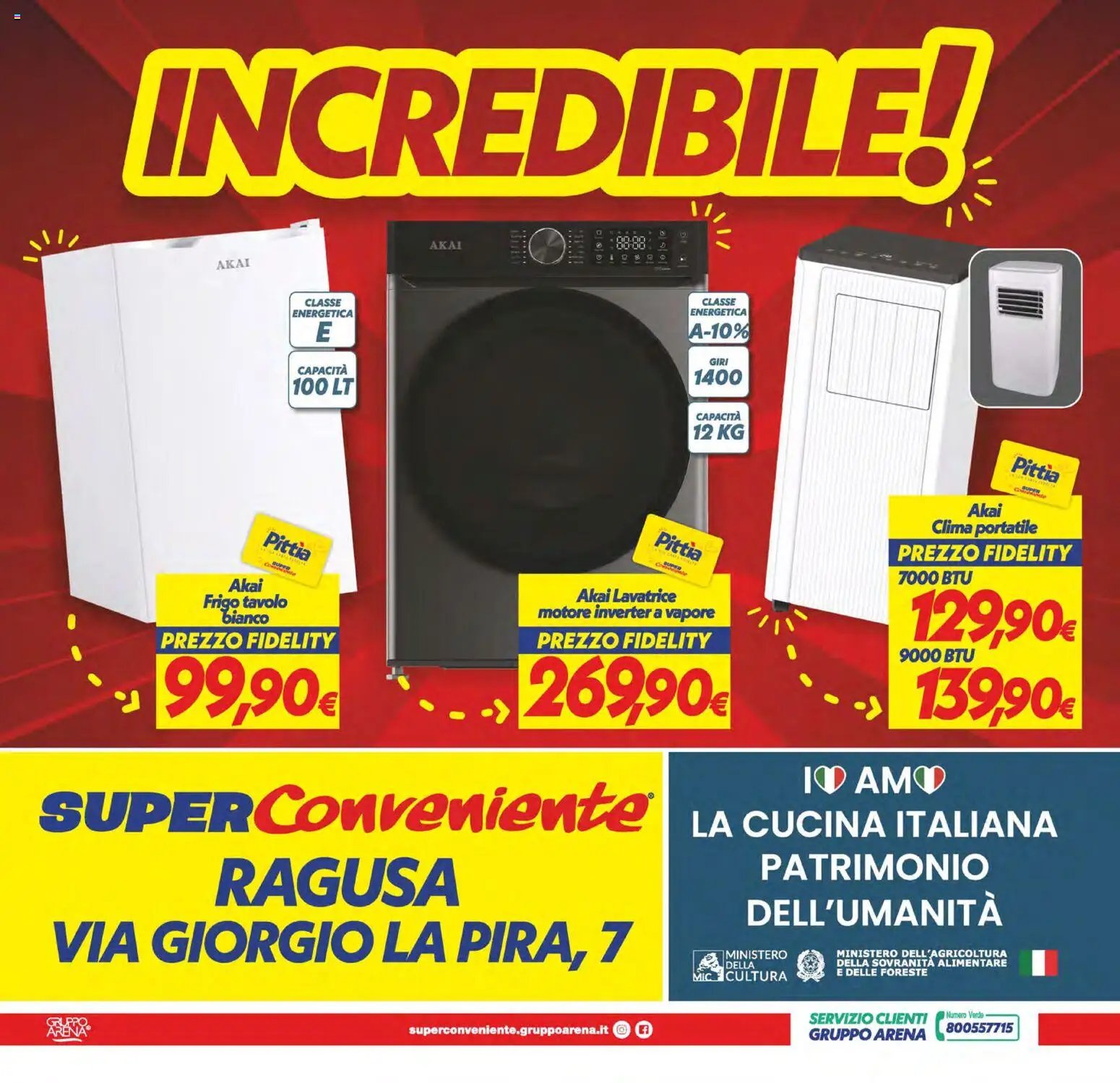 SuperConveniente volantino Ragusa