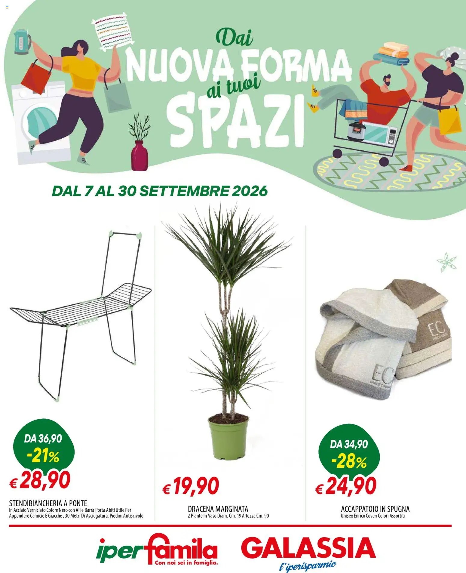 Galassia volantino Rinnoviamo La Casa