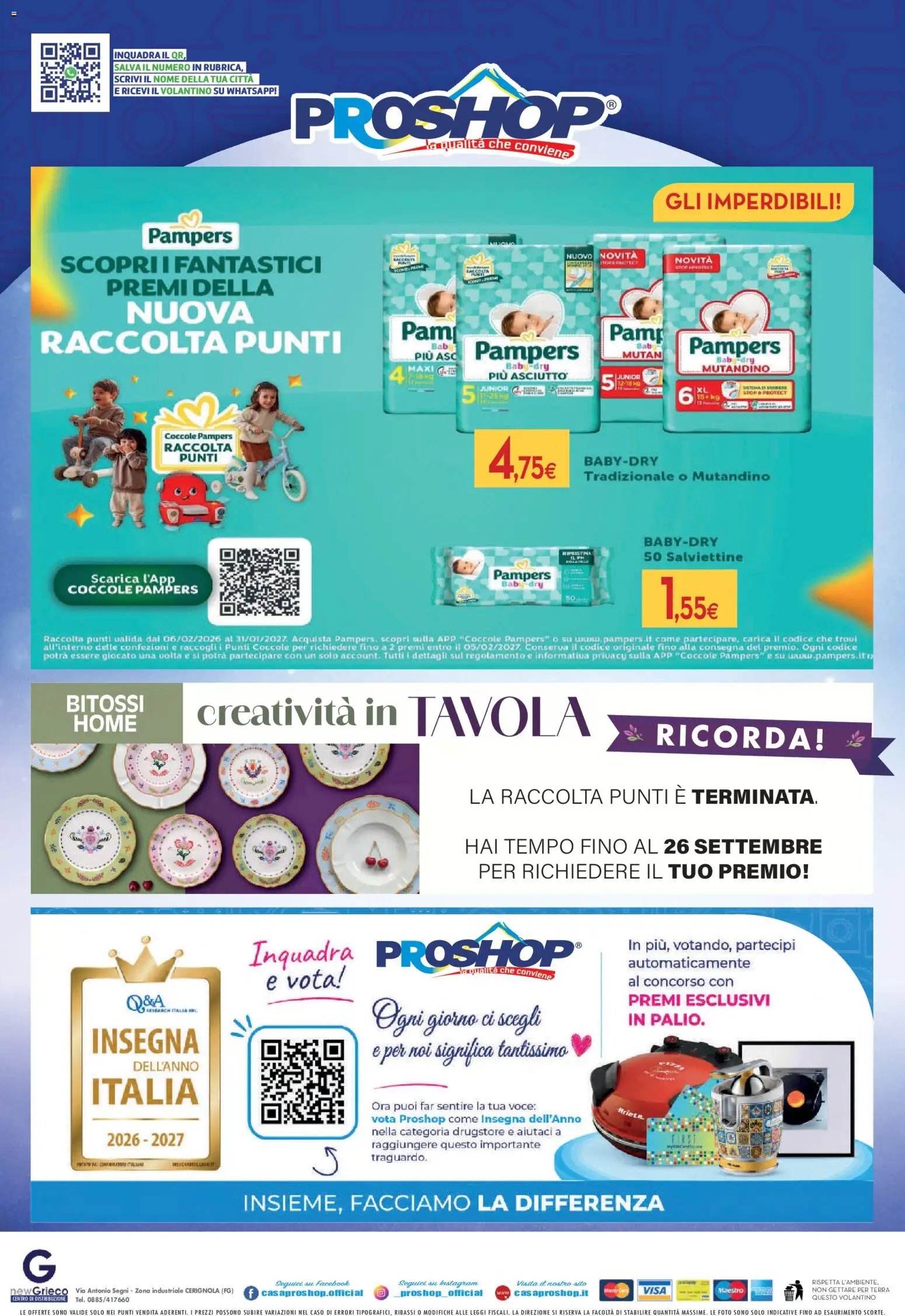 Proshop volantino